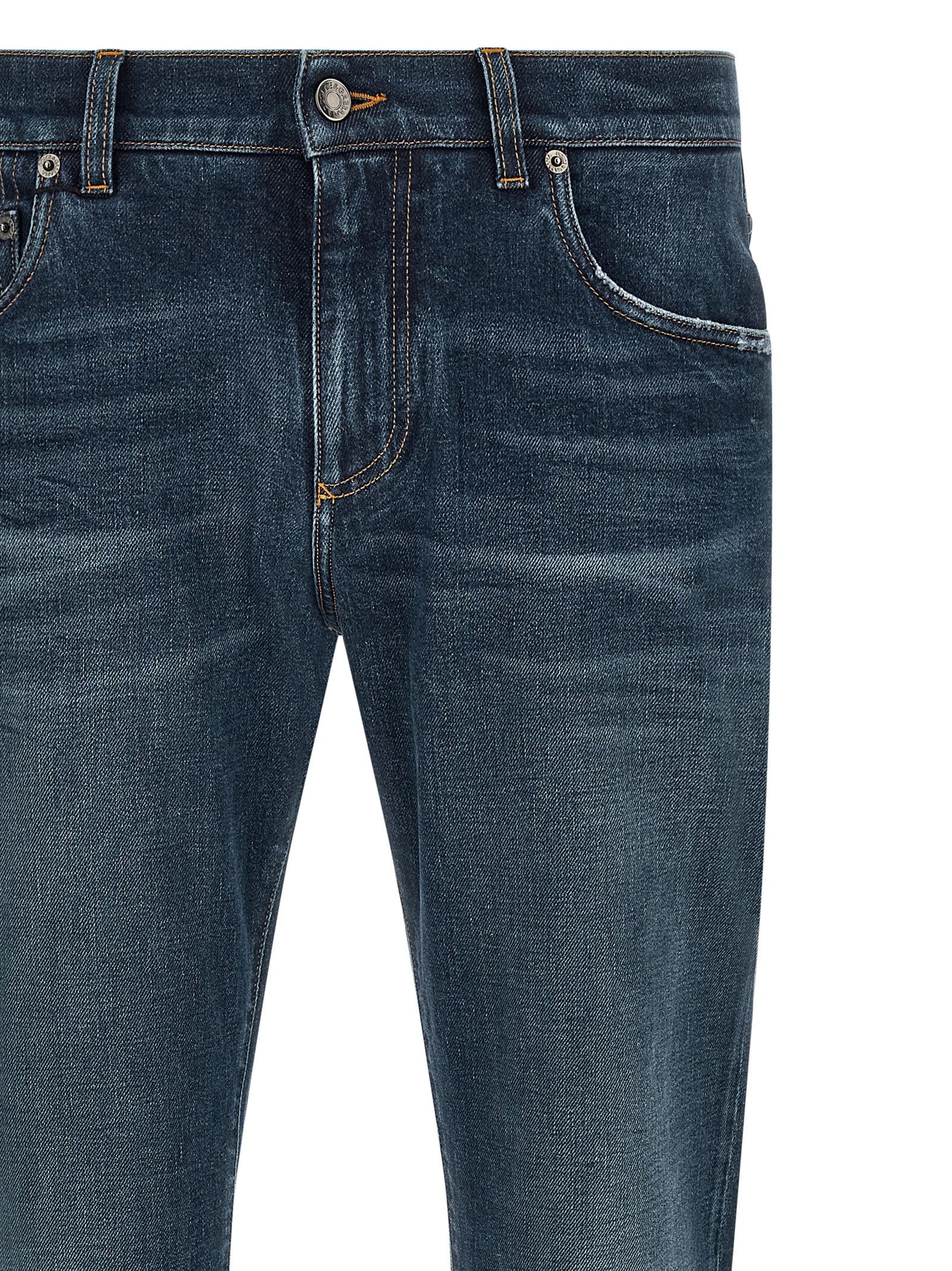 Dolce & Gabbana Logo Patch Jeans Size US 36 / EU 52 - 3 Thumbnail