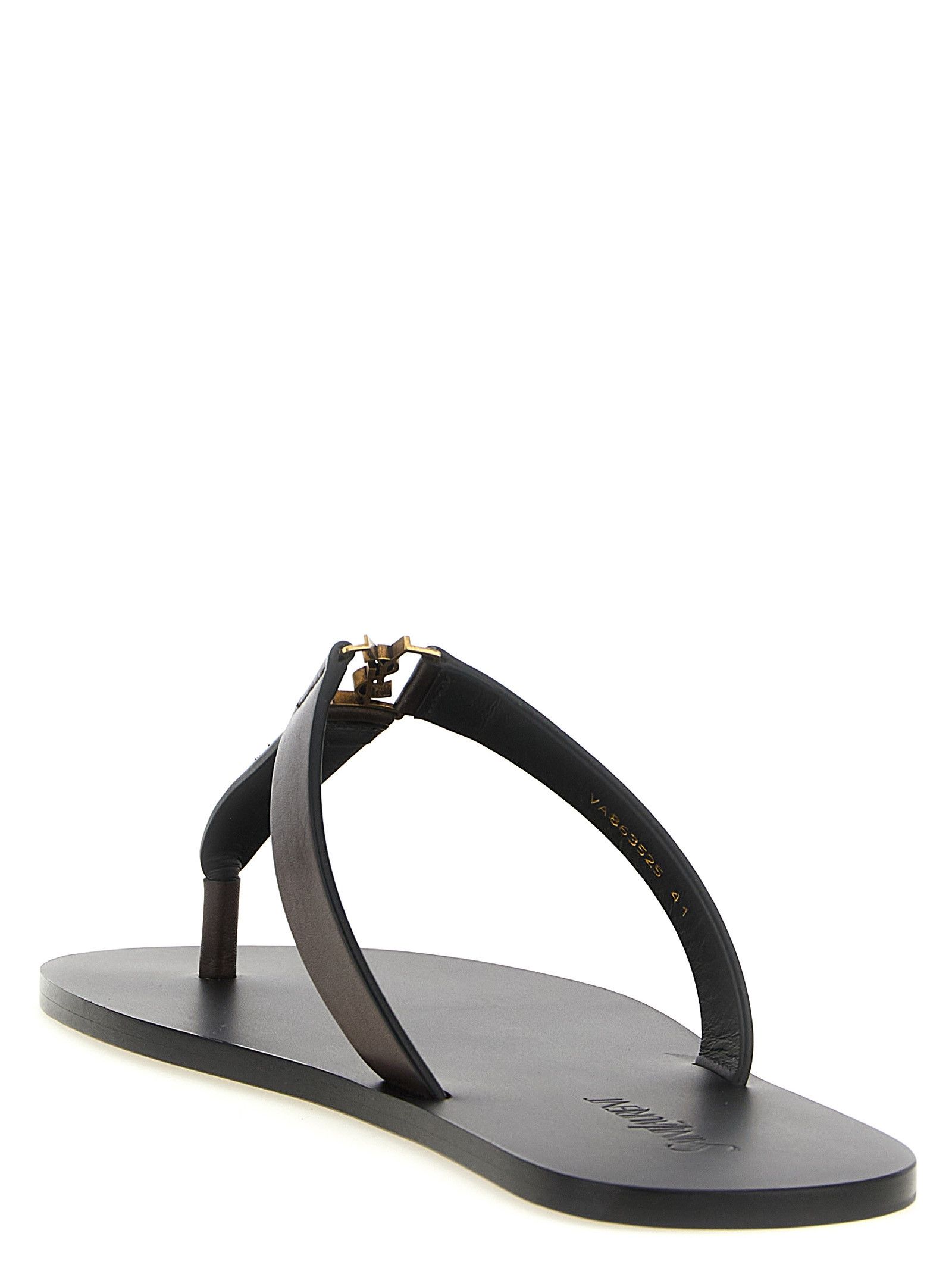 Saint Laurent Paris 'Babylone' Sandals Size US 7 / EU 40 - 3 Thumbnail