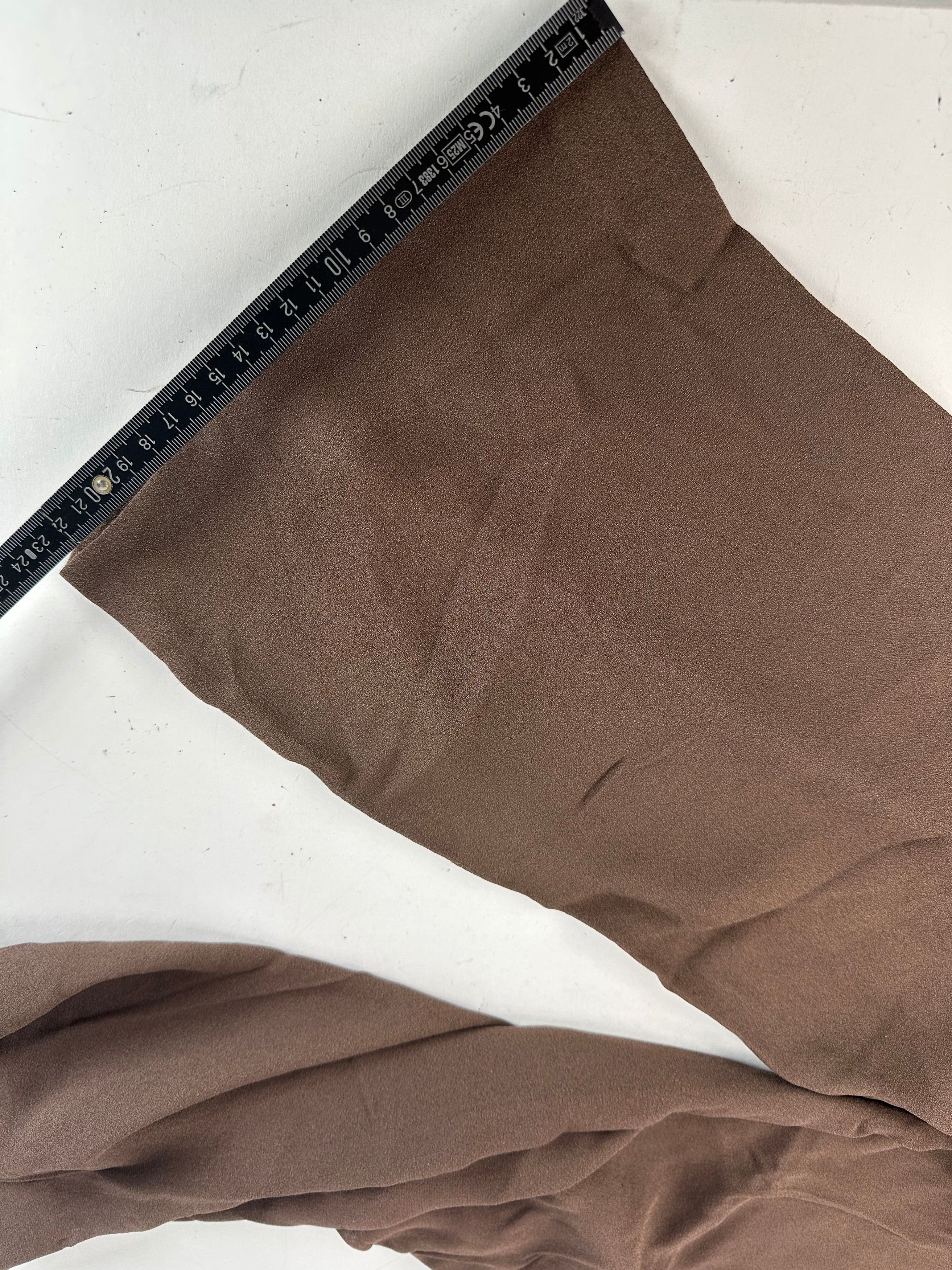 Givenchy Vintage Thin Layered Wide Leg Wool Pants Brown S Size 27" / US 4 / IT 40 - 7 Thumbnail