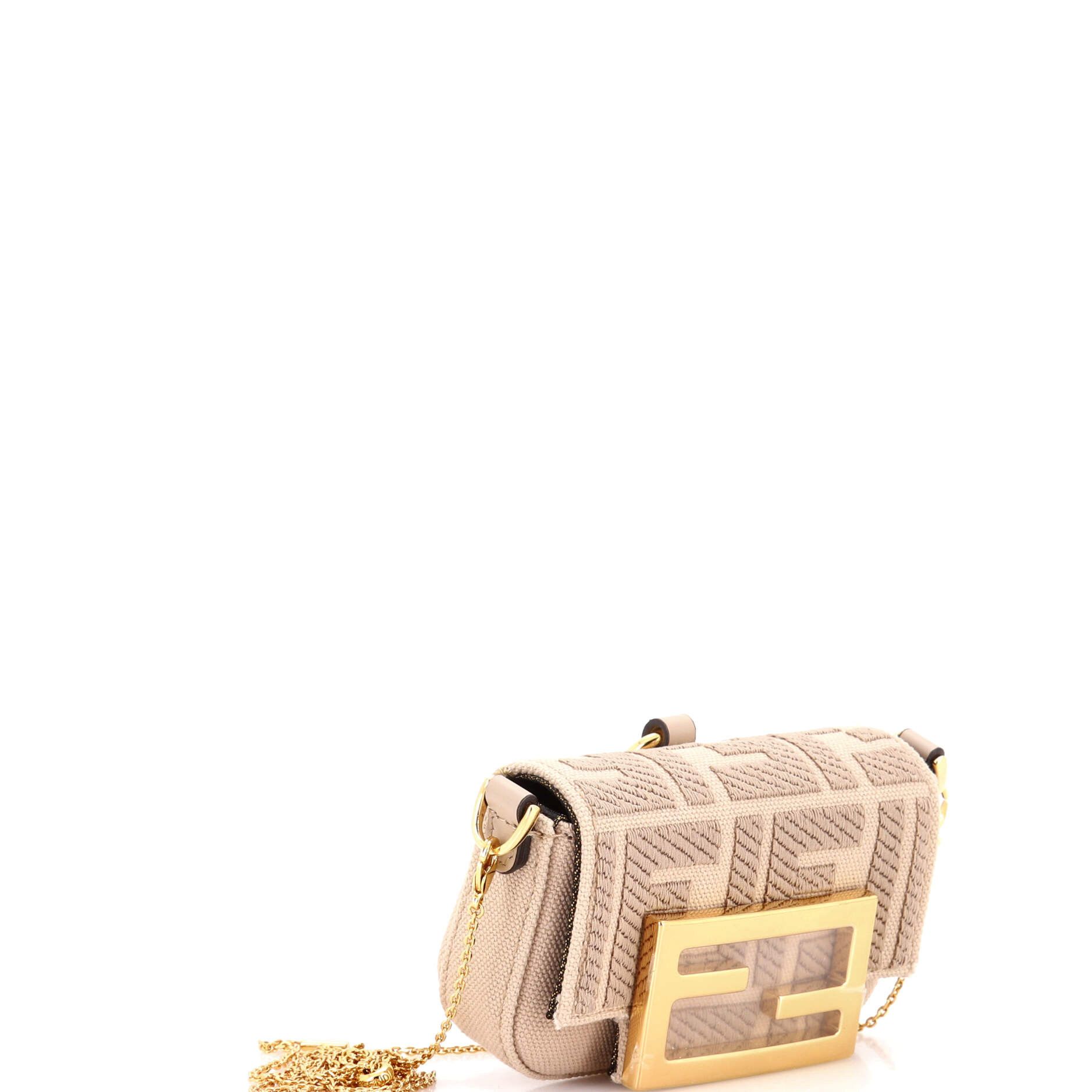 Fendi Chain Baguette Charm Bag Size ONE SIZE - 2 Thumbnail