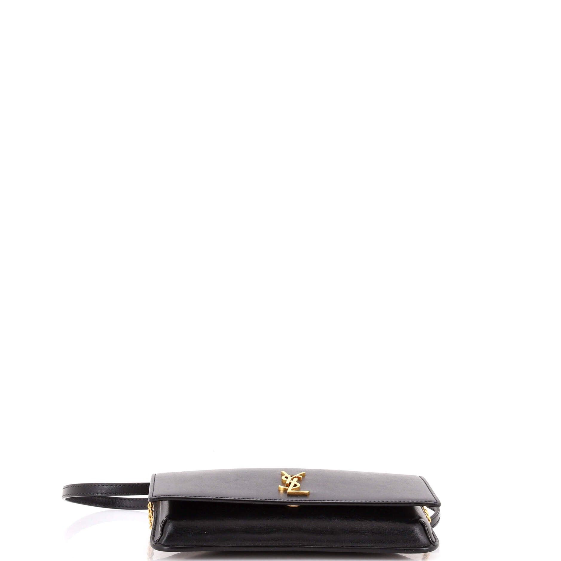 Saint Laurent Paris Classic Monogram Phone Holder Shoulder Bag Size ONE SIZE - 4 Thumbnail