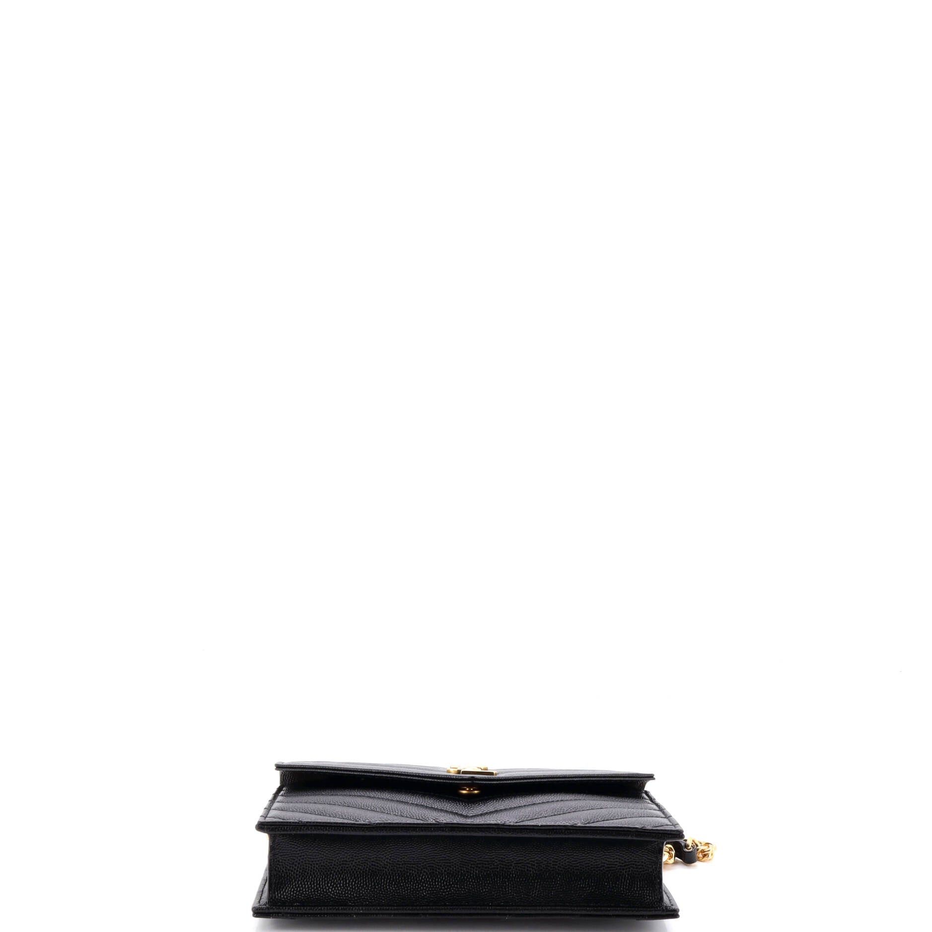 Saint Laurent Paris Classic Monogram Wallet on Chain Size ONE SIZE - 4 Thumbnail