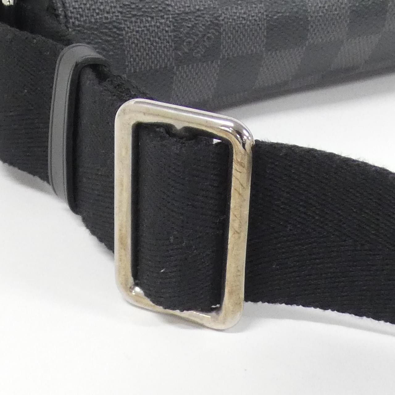 Louis Vuitton Louis Vuitton Louis Vuitton District Damier Graphite Shoulder Bag Textile Shoulder Bag N41028 DUTY FREE for USA Size ONE SIZE - 7 Thumbnail