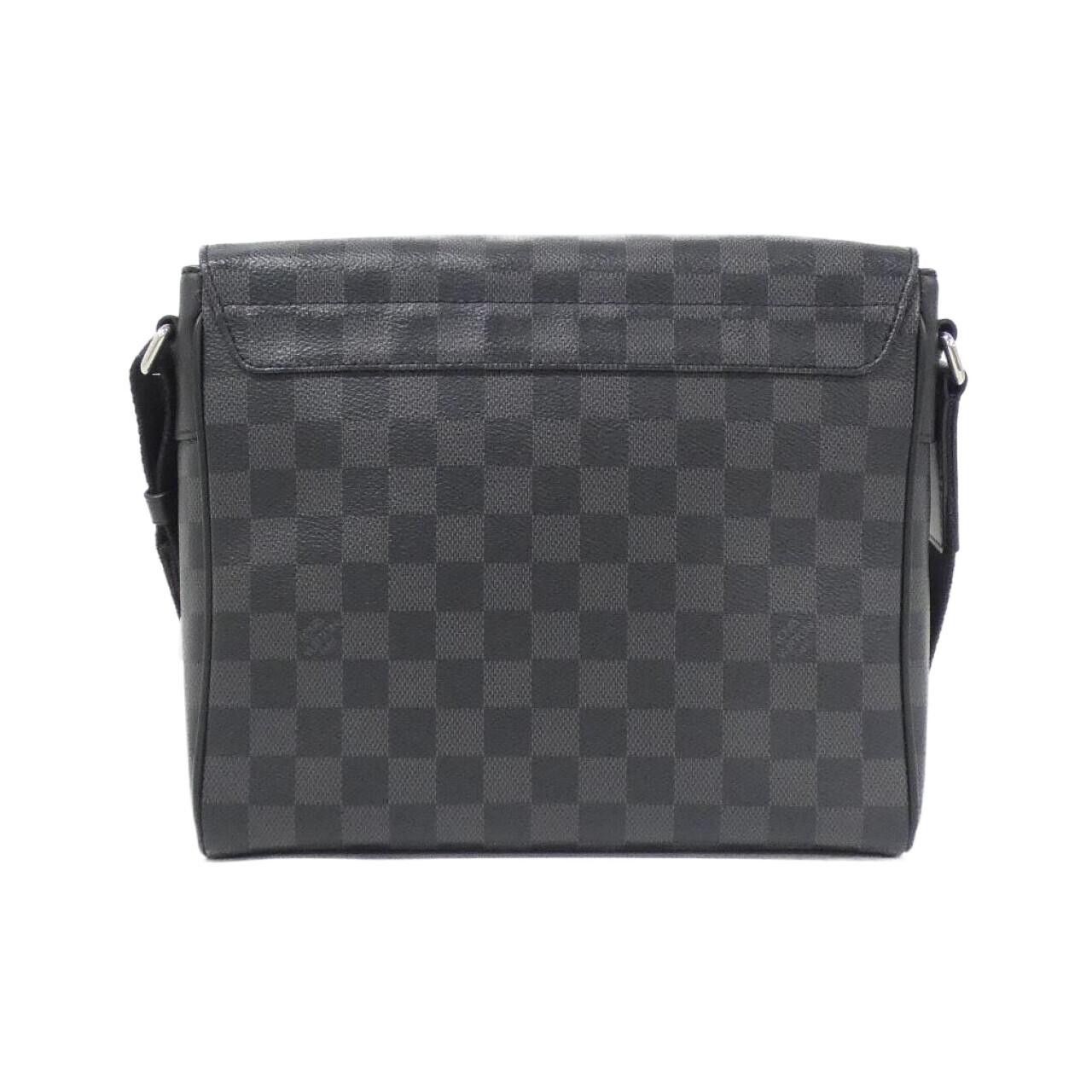 Louis Vuitton Louis Vuitton Louis Vuitton District Damier Graphite Shoulder Bag Textile Shoulder Bag N41028 DUTY FREE for USA Size ONE SIZE - 2 Thumbnail