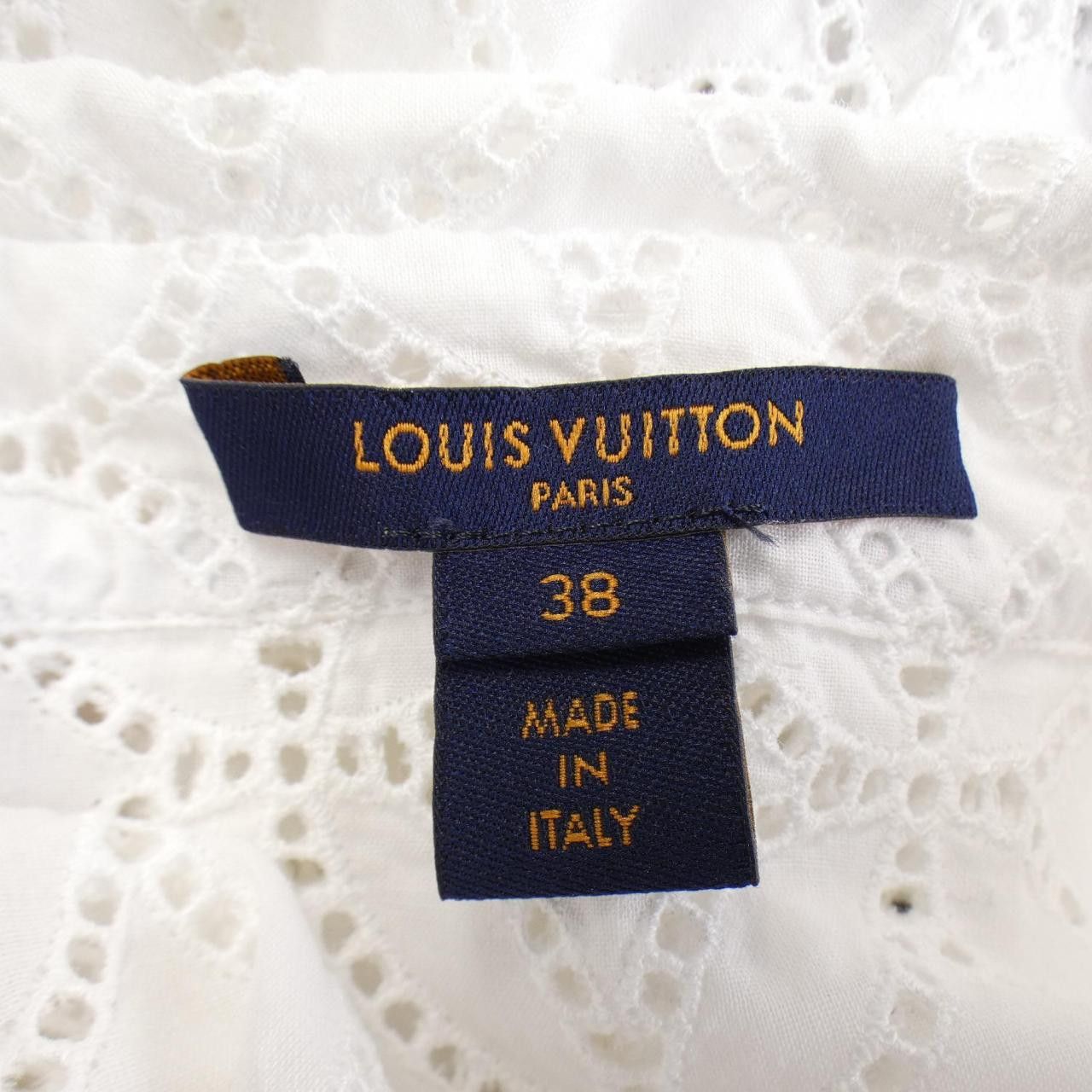 Louis Vuitton Louis Vuitton Louis Vuitton S/S Shirt Textile Tops FGBL17IRY DUTY FREE for USA Size ONE SIZE - 4 Thumbnail