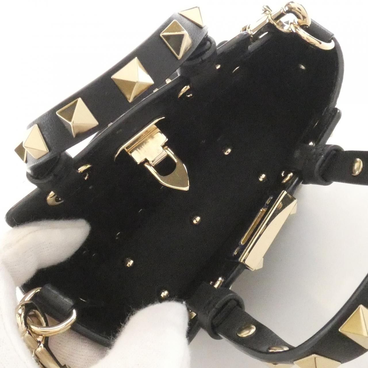 Valentino Valentino Valentino Garavani 1Y2P0Y28BOL Calf Bag Leather Crossbody Bag 1Y2P0Y28BOL DUTY FREE for USA Size ONE SIZE - 7 Thumbnail