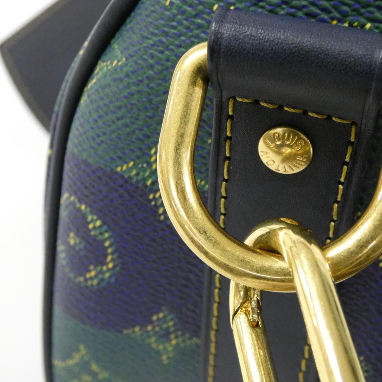 Louis Vuitton Louis Vuitton Louis Vuitton Monogram Heritage Keepall Coated Canvas Boston Bag Textile Travel Bag M25786 DUTY FREE for USA Size ONE SIZE - 5 Thumbnail