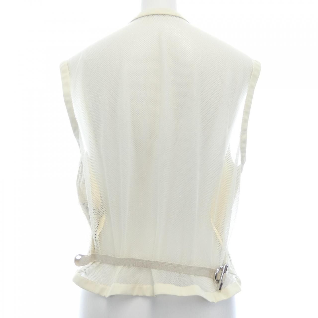 Hermes Hermes Hermes 3E0216DJ Vest Textile Tops DUTY FREE for USA Size ONE SIZE - 2 Thumbnail