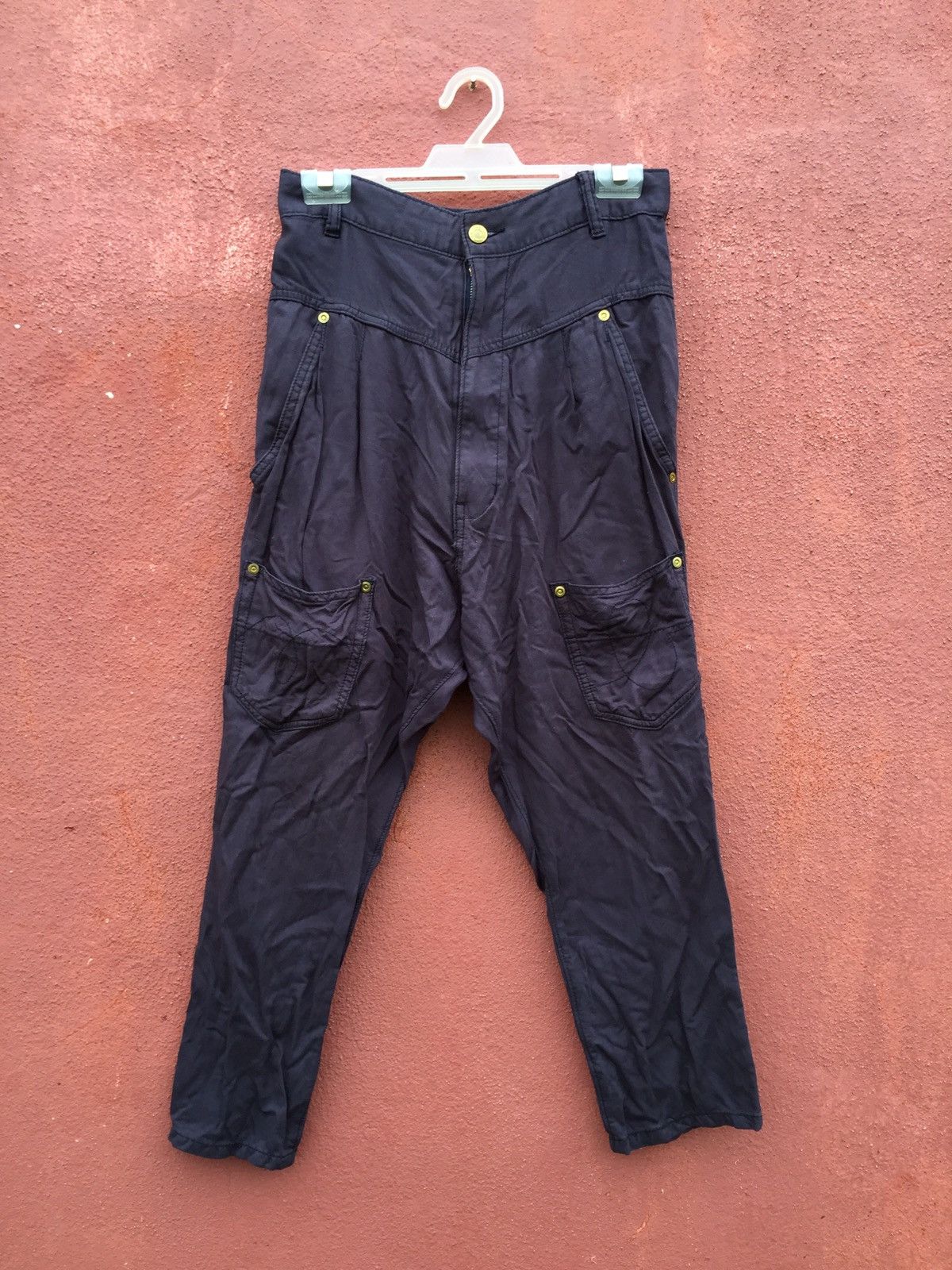 Issey Miyake × mercibeaucoup Issey Miyake Mercibeaucoup Drop Crotch 6 pockets pants Size US 28 / EU 44 - 1 Thumbnail