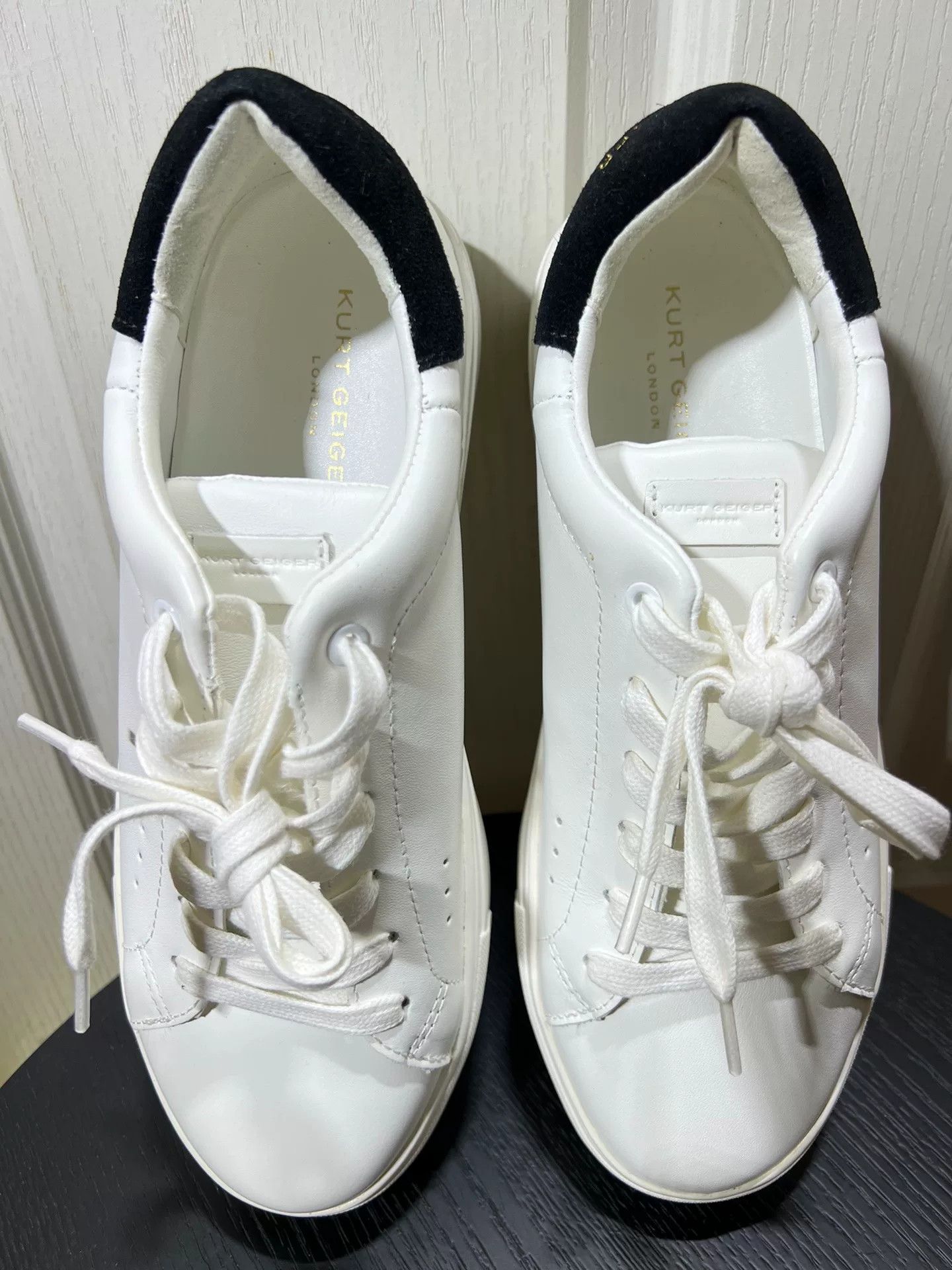 Japanese Brand Kurt Geiger London Men's Leather Sneakers Size US 7 / EU 40 - 4 Thumbnail