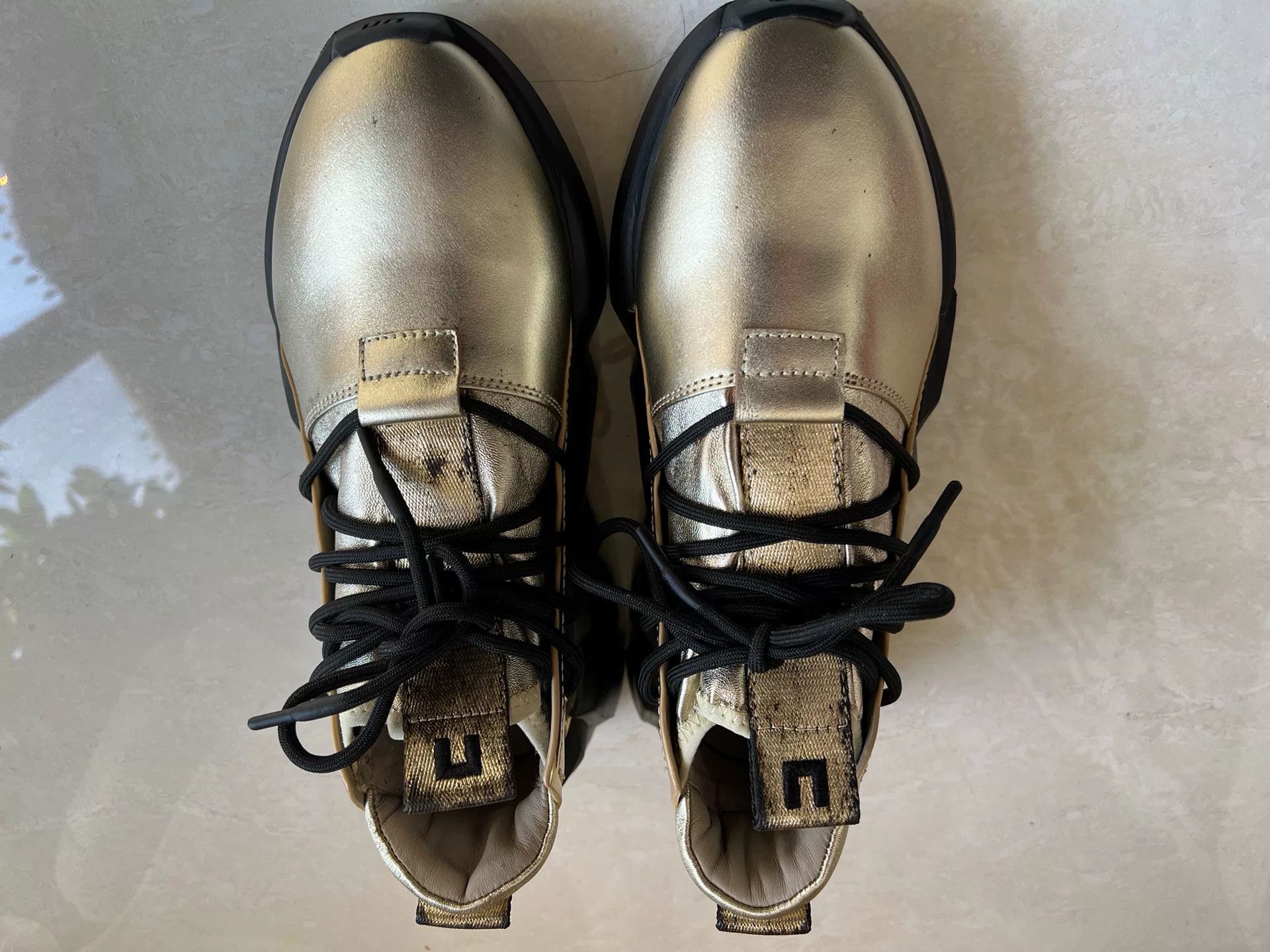 Japanese Brand UN United Nude Men's Gold Limited Casual Shoes Size US 8 / EU 41 - 8 Thumbnail
