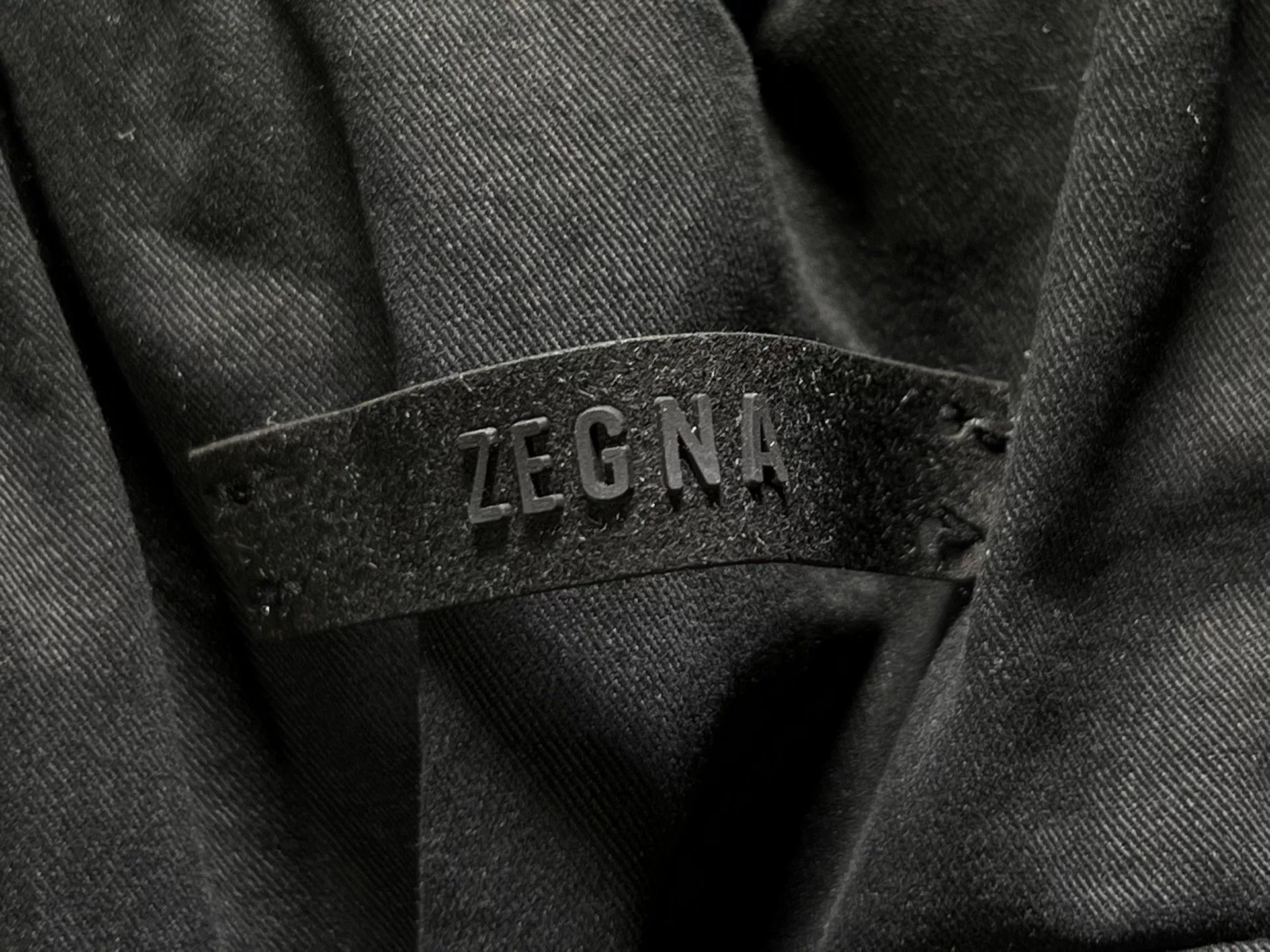 Ermenegildo Zegna ZEGNA Men's Summer Black Cargo Shorts Size US 32 / EU 48 - 7 Thumbnail