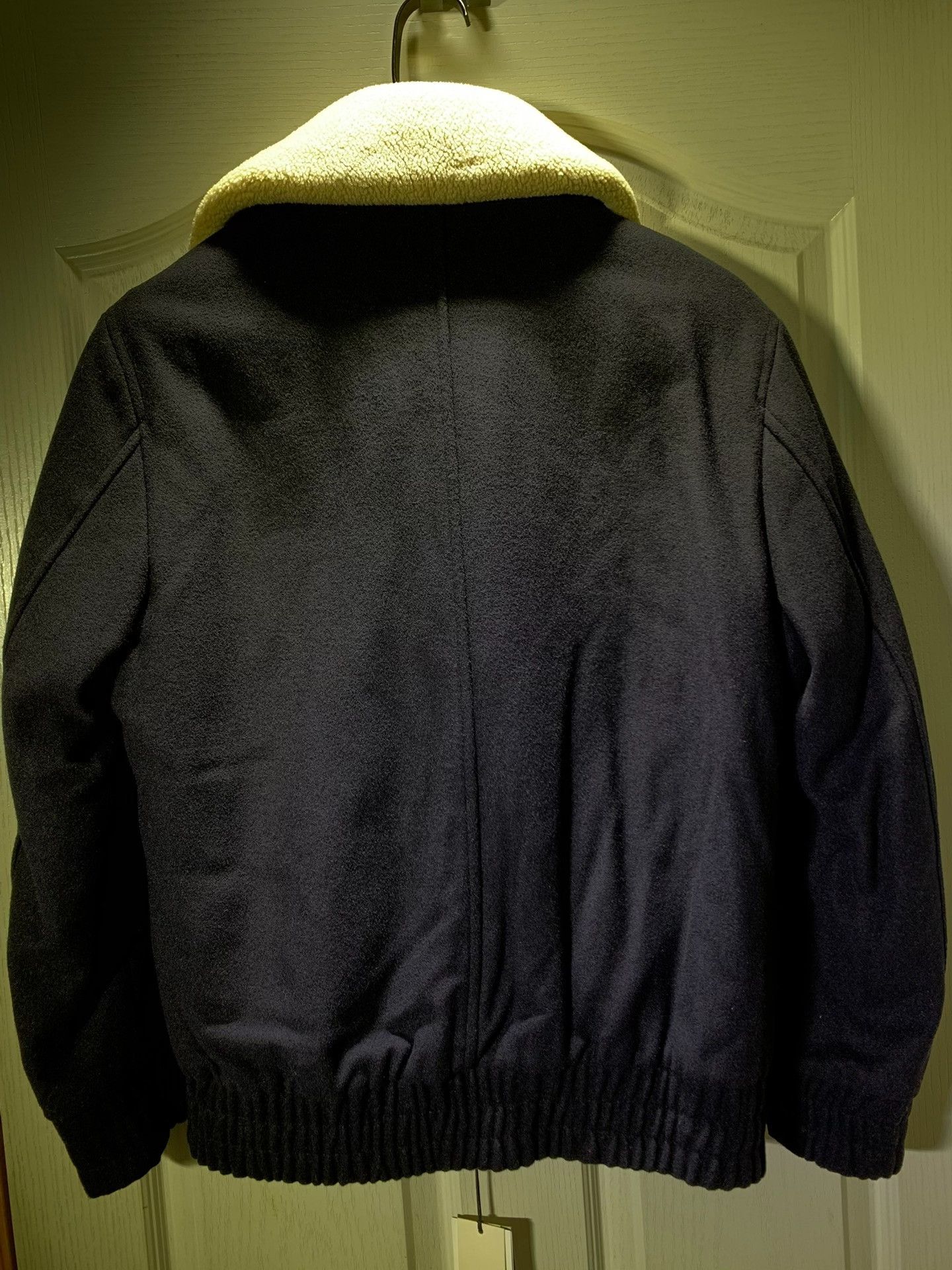Japanese Brand AMI Men's Wool Fur Collar Jacket Size US L / EU 52-54 / 3 - 7 Thumbnail