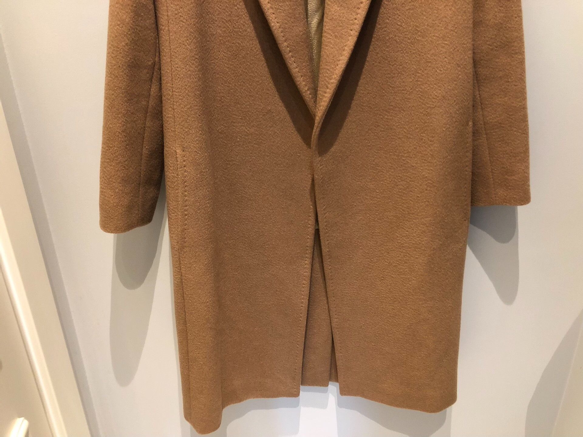Max Mara MaxMara Classic Camel Long Coat Size XS / US 0-2 / IT 36-38 - 4 Thumbnail