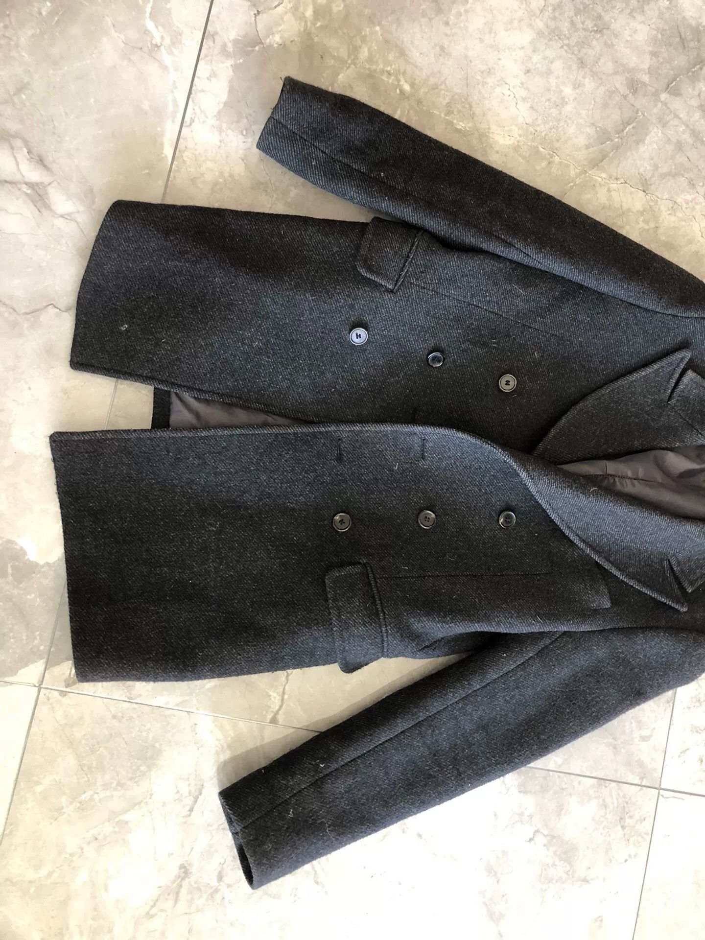 Japanese Brand GoldGoose Men's Thick Wool Coat Size US M / EU 48-50 / 2 - 4 Thumbnail