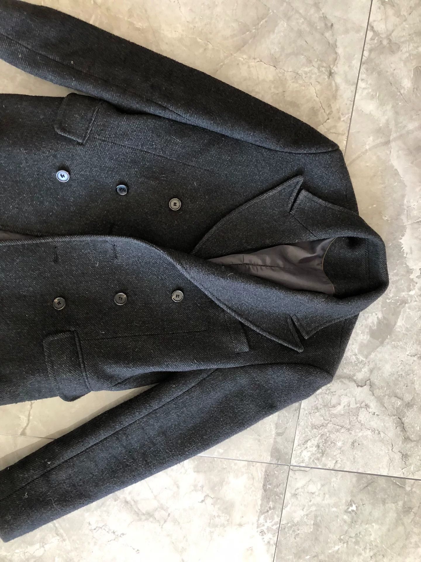 Japanese Brand GoldGoose Men's Thick Wool Coat Size US M / EU 48-50 / 2 - 3 Thumbnail