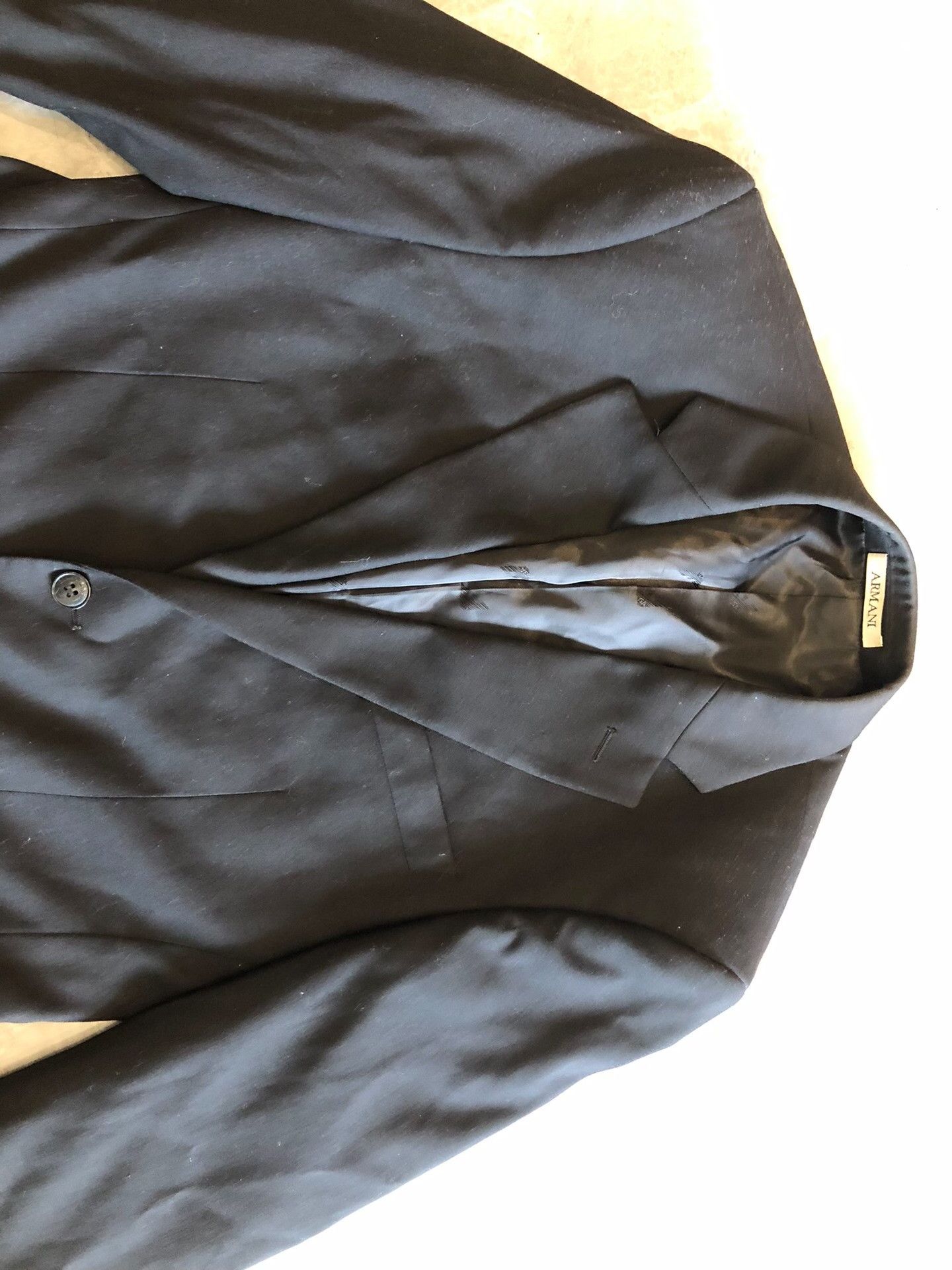 Japanese Brand Armani Tailored Super150s Wool Suit Size US M / EU 48-50 / 2 - 3 Thumbnail