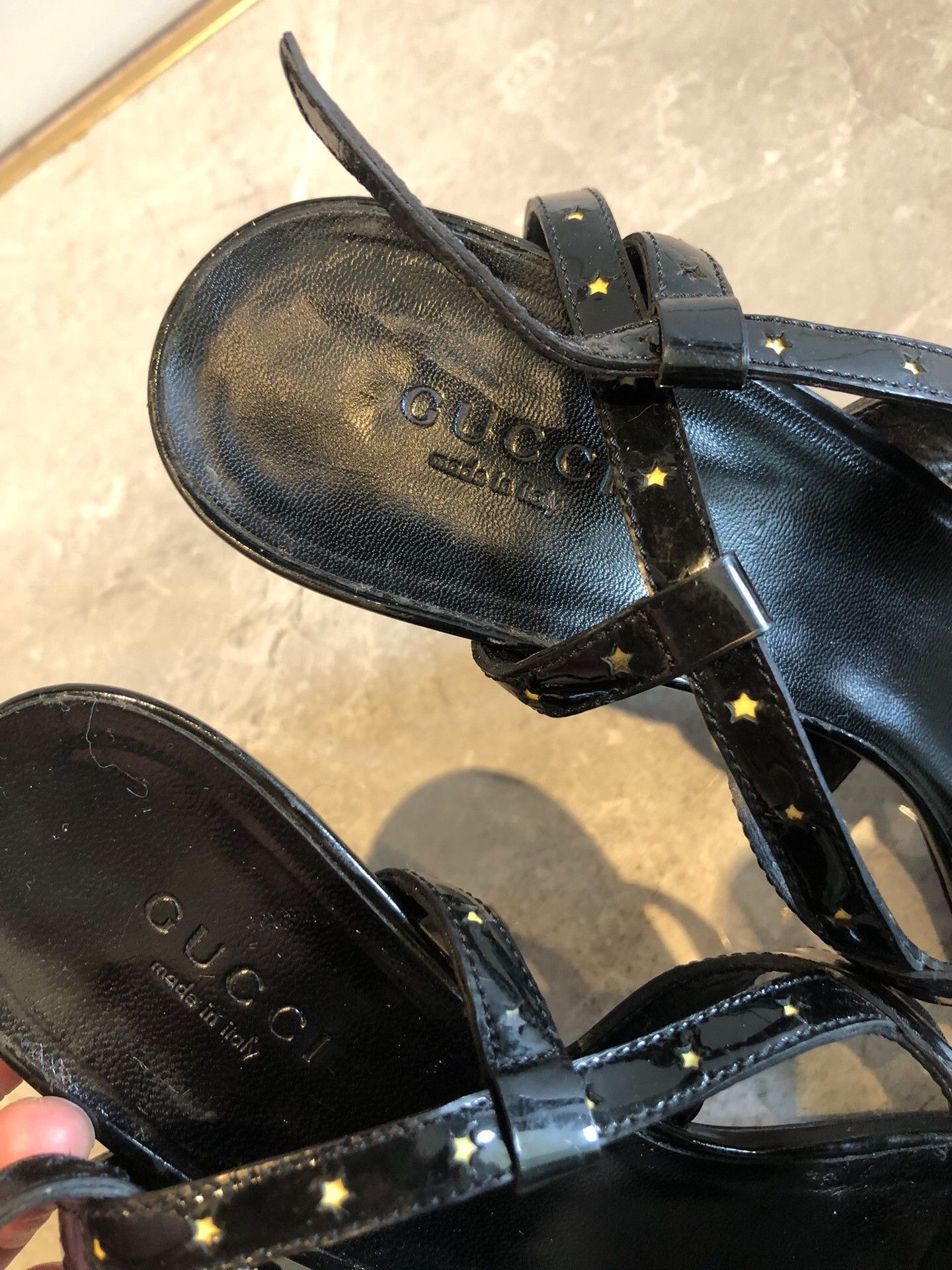 Japanese Brand Gucci Black Tassel Horsebit Leather Heels Size US 7 / IT 37 - 4 Thumbnail
