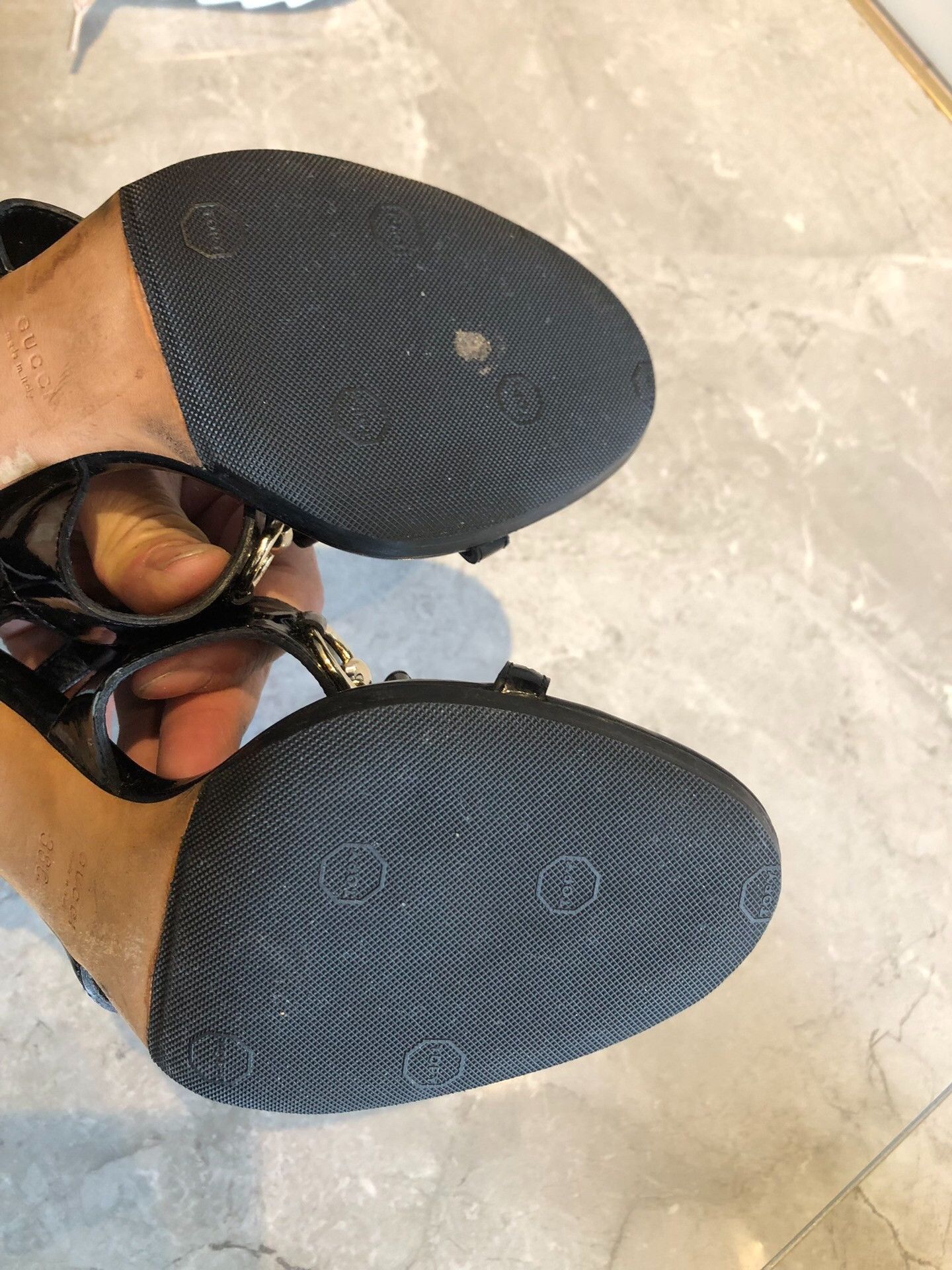 Japanese Brand Gucci Black Tassel Horsebit Leather Heels Size US 7 / IT 37 - 9 Thumbnail