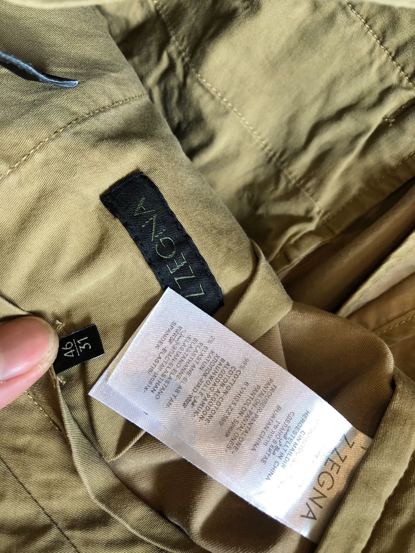 Ermenegildo Zegna Zegna Sport Men's Casual Cotton Pants Size US 31 - 6 Thumbnail