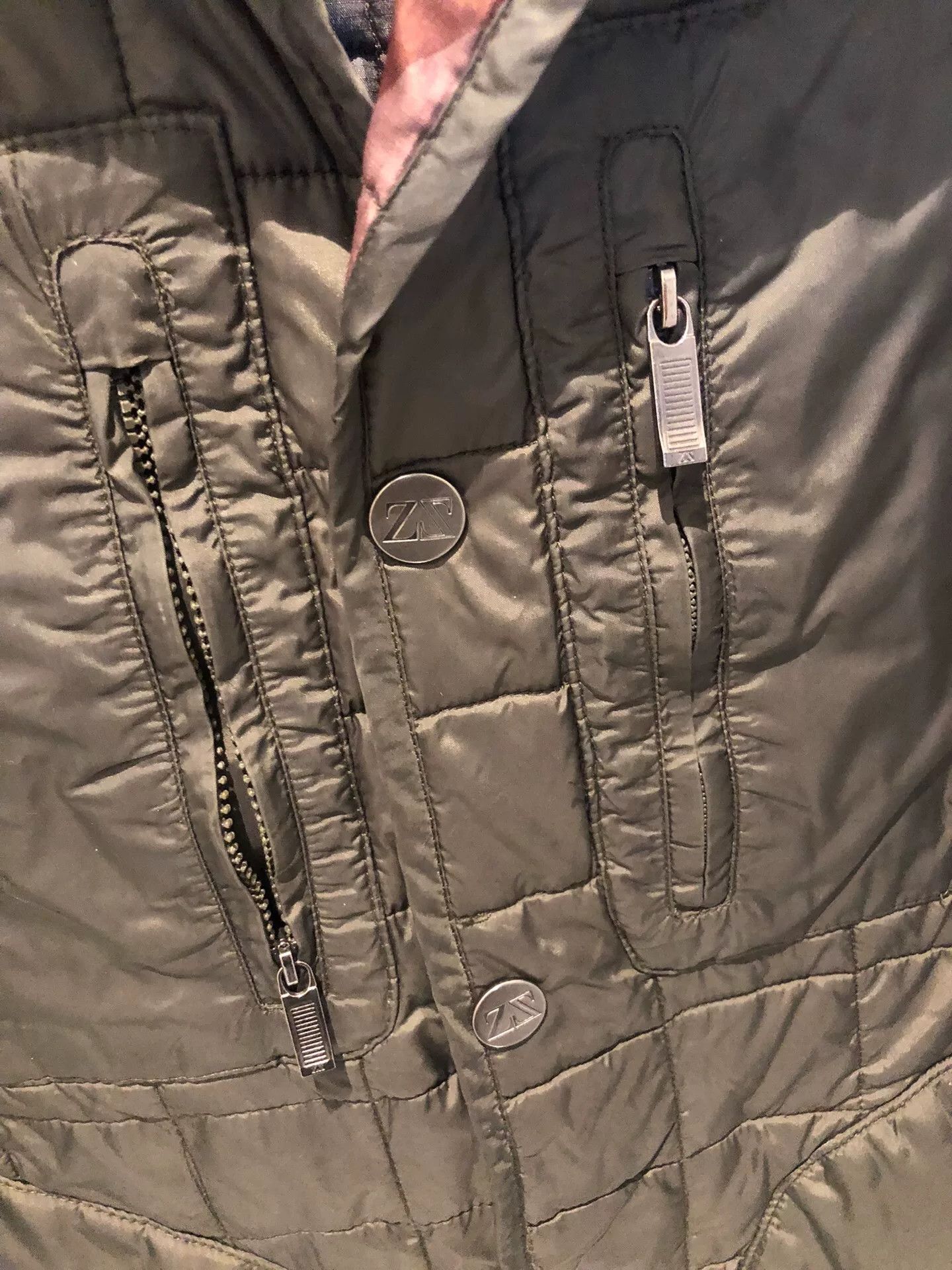 Japanese Brand Zegna Sport Reversible Men's Winter Jacket Size US L / EU 52-54 / 3 - 5 Thumbnail