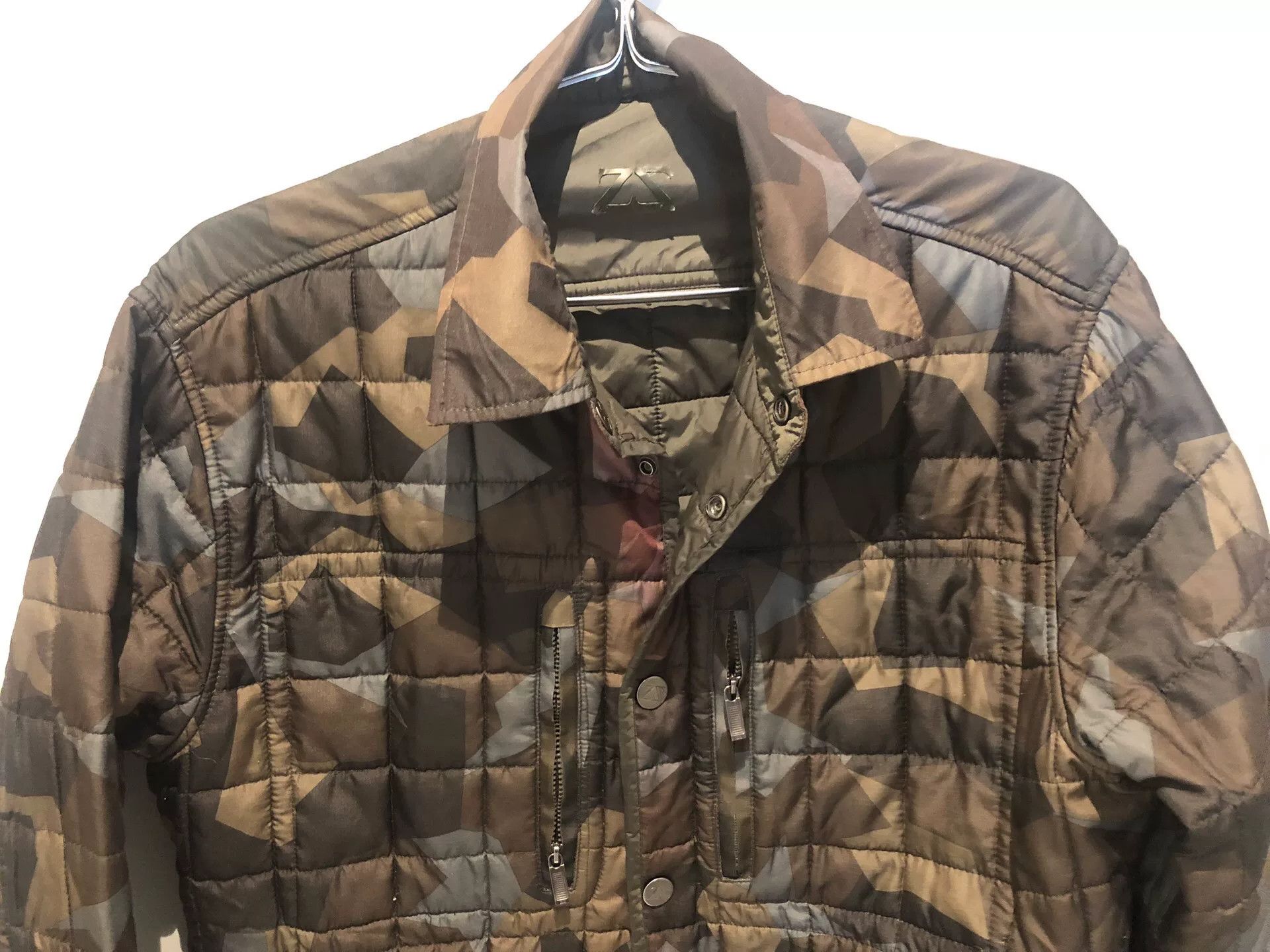Japanese Brand Zegna Sport Reversible Men's Winter Jacket Size US L / EU 52-54 / 3 - 6 Thumbnail