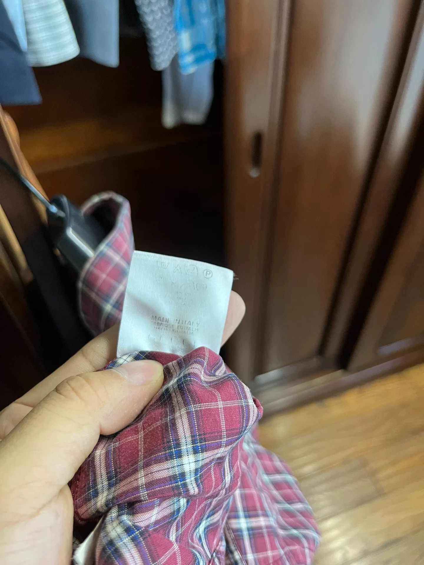 Japanese Brand Gucci Slim Fit Checkered Shirt Size US M / EU 48-50 / 2 - 4 Thumbnail