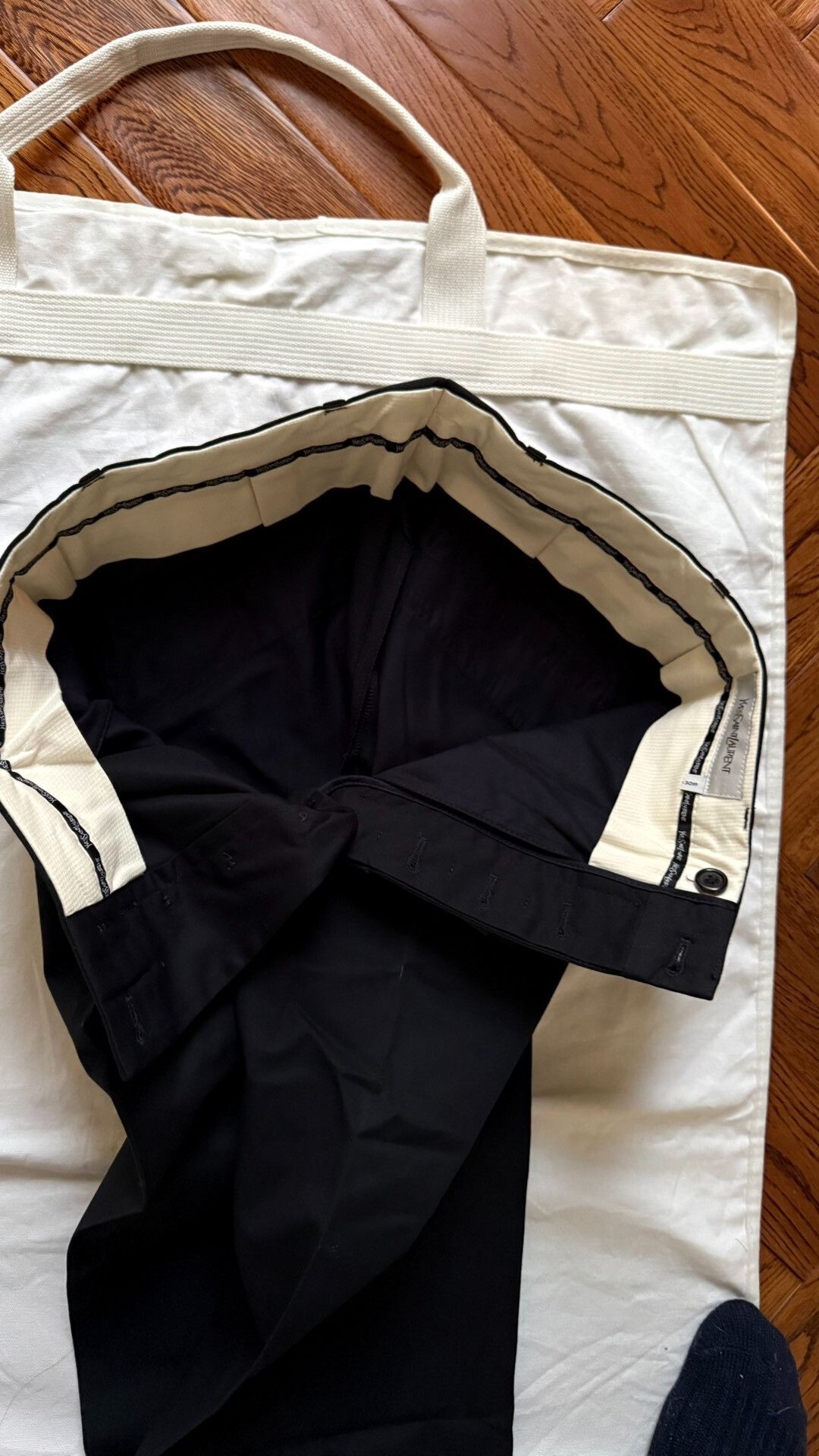 Saint Laurent Paris SAINT LAURENT Cotton Casual Pants Size US 28 / EU 44 - 4 Thumbnail