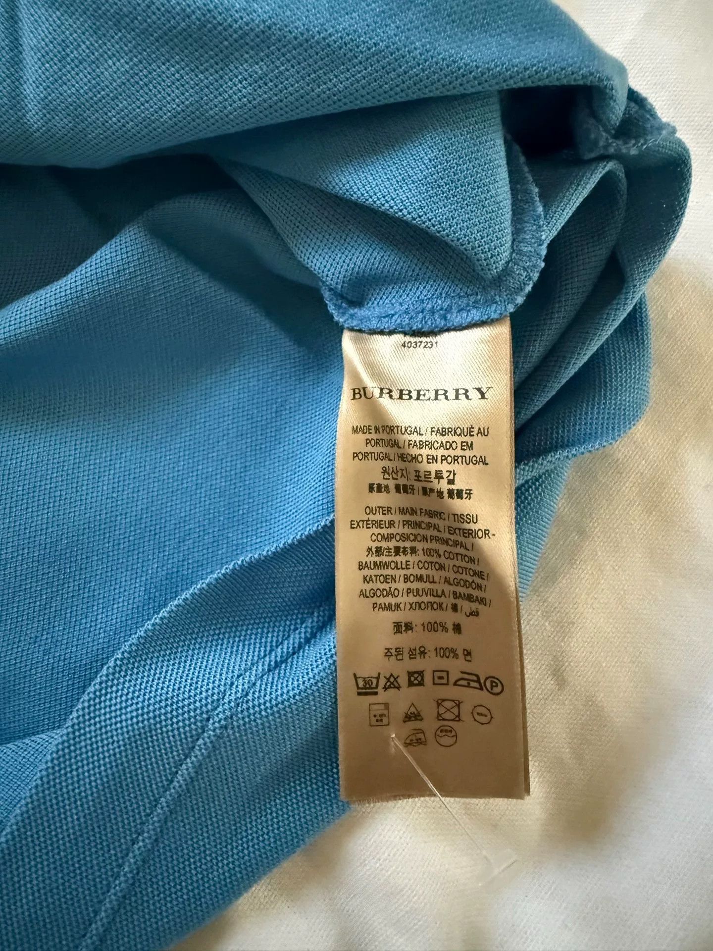 Japanese Brand Burberry Men's Short-Sleeve T-Shirt Size US XS / EU 42 / 0 - 5 Thumbnail