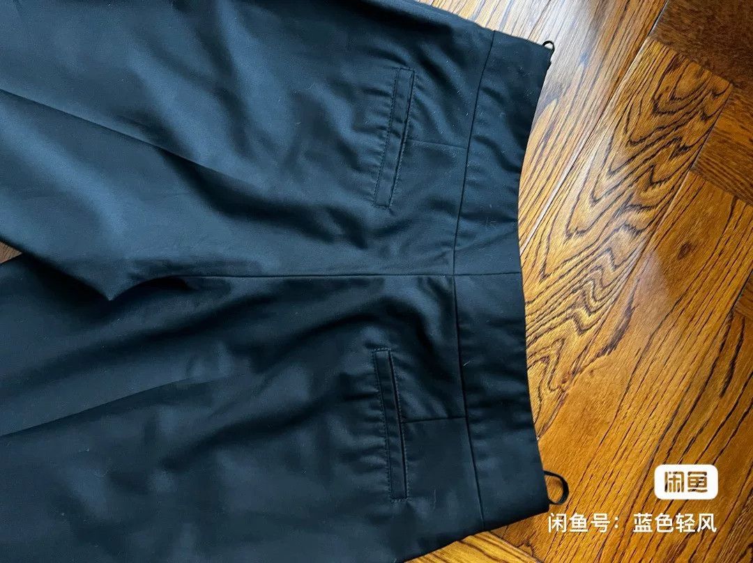 Japanese Brand Loro Piana Shearling Silk Wide-Leg Pants Size 42" / US 20 - 4 Thumbnail