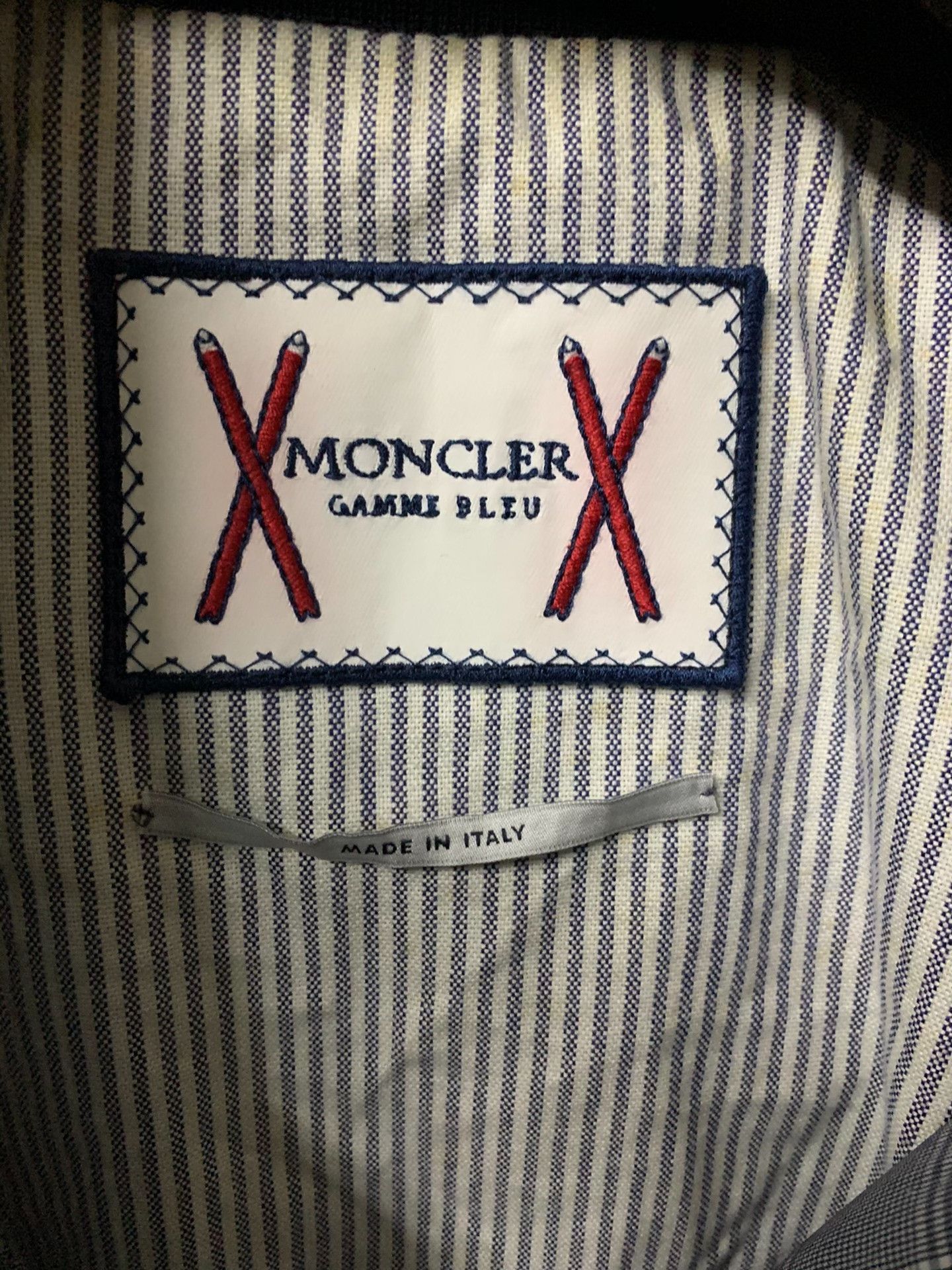 Japanese Brand Moncler x Thom Browne Men's Jacket Size US XL / EU 56 / 4 - 4 Thumbnail