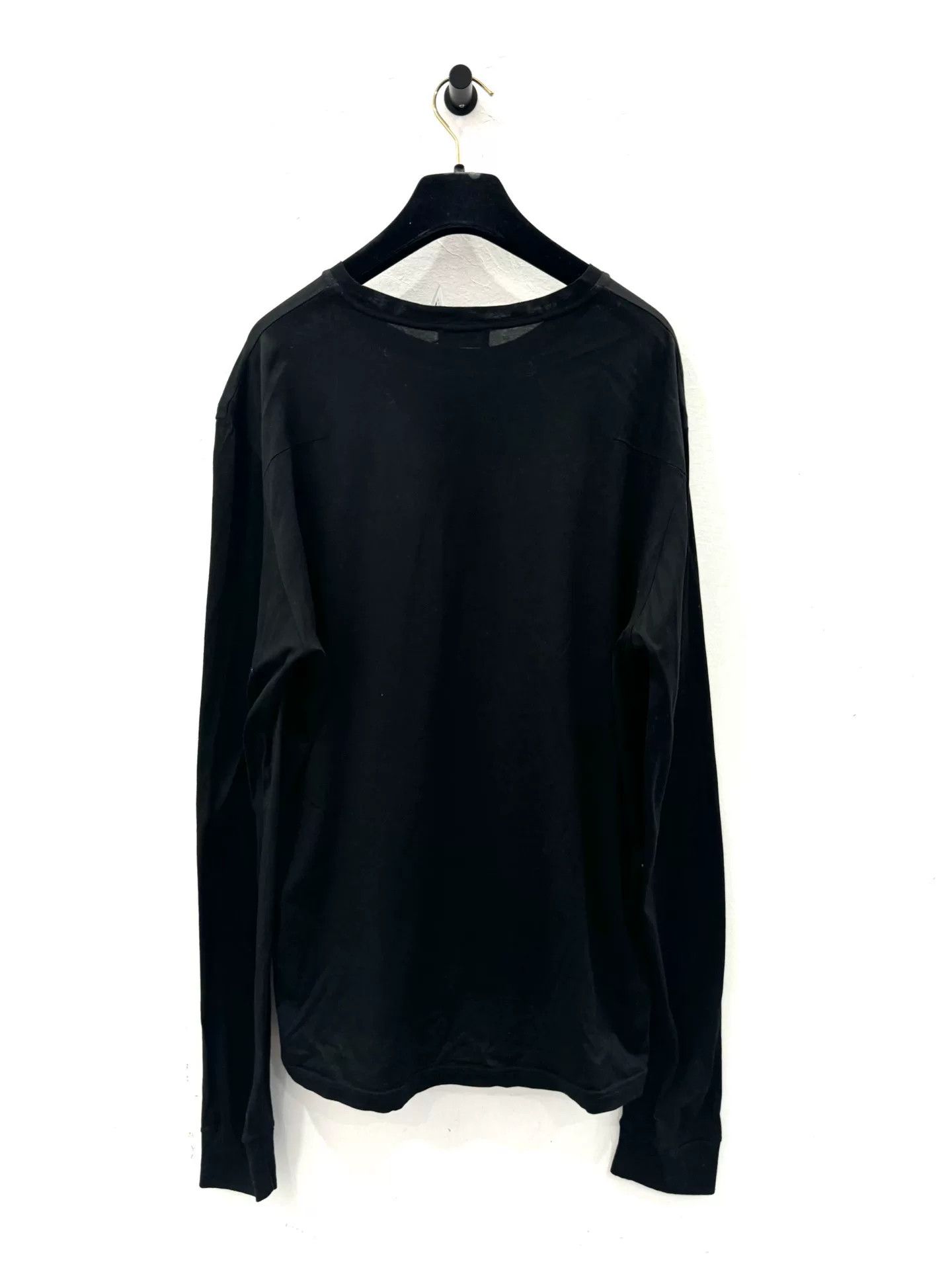 Japanese Brand Dior Small Logo Black Long-Sleeve Tee Size US L / EU 52-54 / 3 - 2 Thumbnail