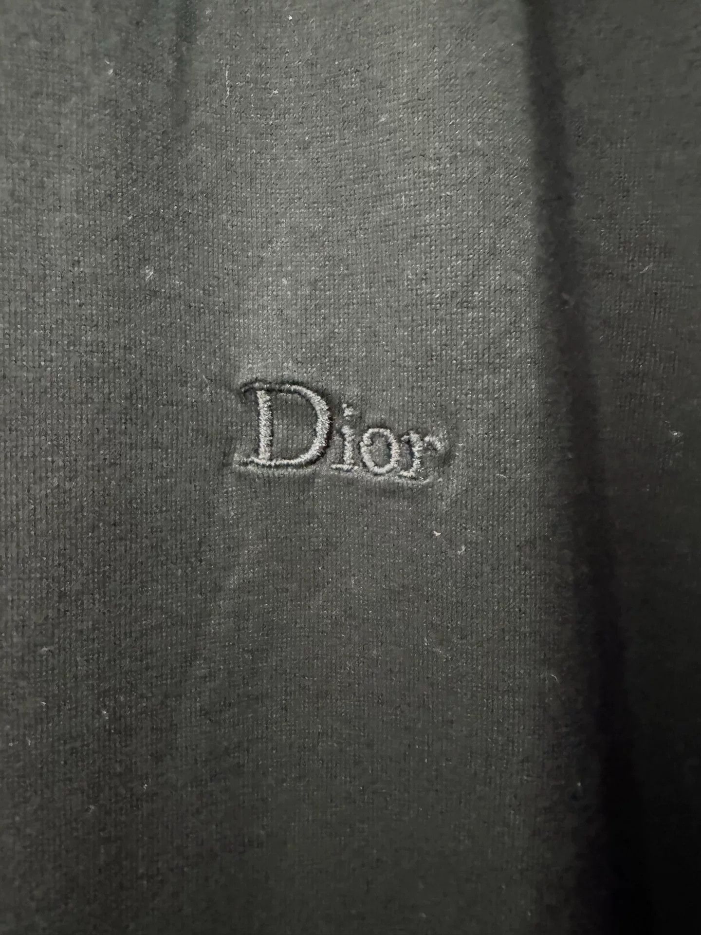 Japanese Brand Dior Small Logo Black Long-Sleeve Tee Size US L / EU 52-54 / 3 - 3 Thumbnail