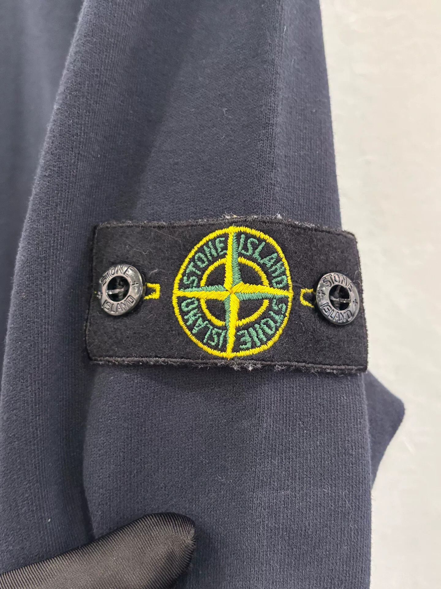 Japanese Brand Stone Island Side Logo Long-Sleeve Sweatshirt Size US M / EU 48-50 / 2 - 4 Thumbnail