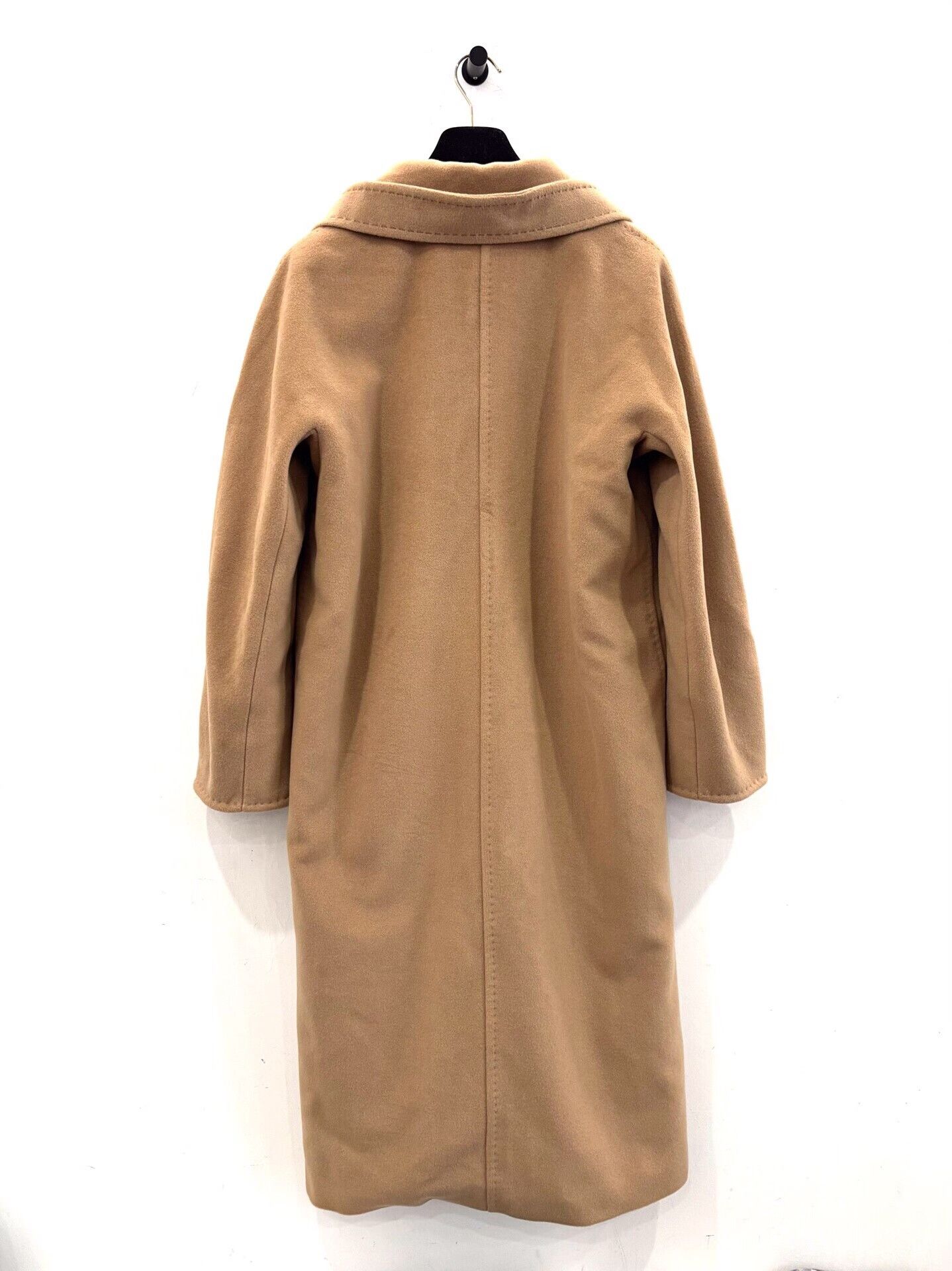 Max Mara MaxMara 101801 Women's Camel Wool Coat Size XXS / US 00 / IT 34 - 3 Thumbnail