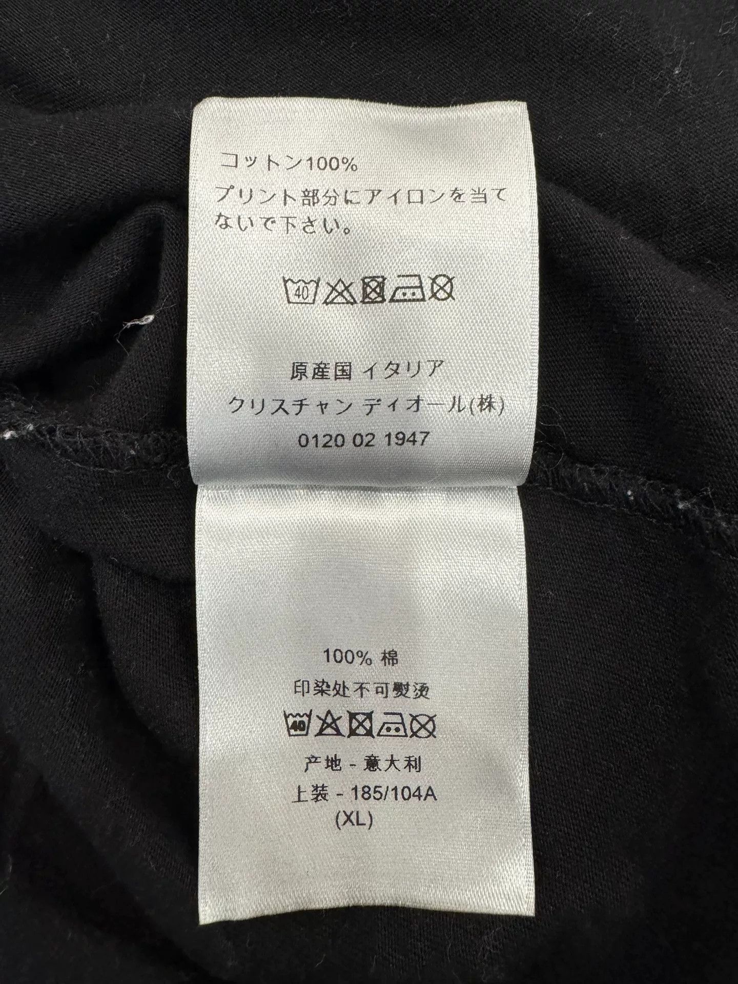 Japanese Brand Dior Women Black Short-Sleeve Tee XL Size XL / US 12-14 / IT 48-50 - 7 Thumbnail