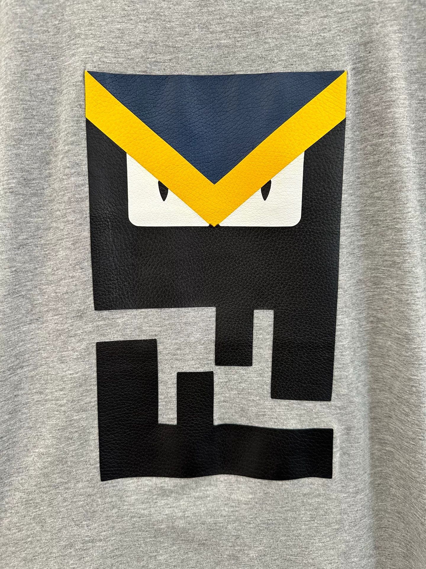 Japanese Brand Fendi Double F Monster Logo Men's Tee Size US S / EU 44-46 / 1 - 3 Thumbnail