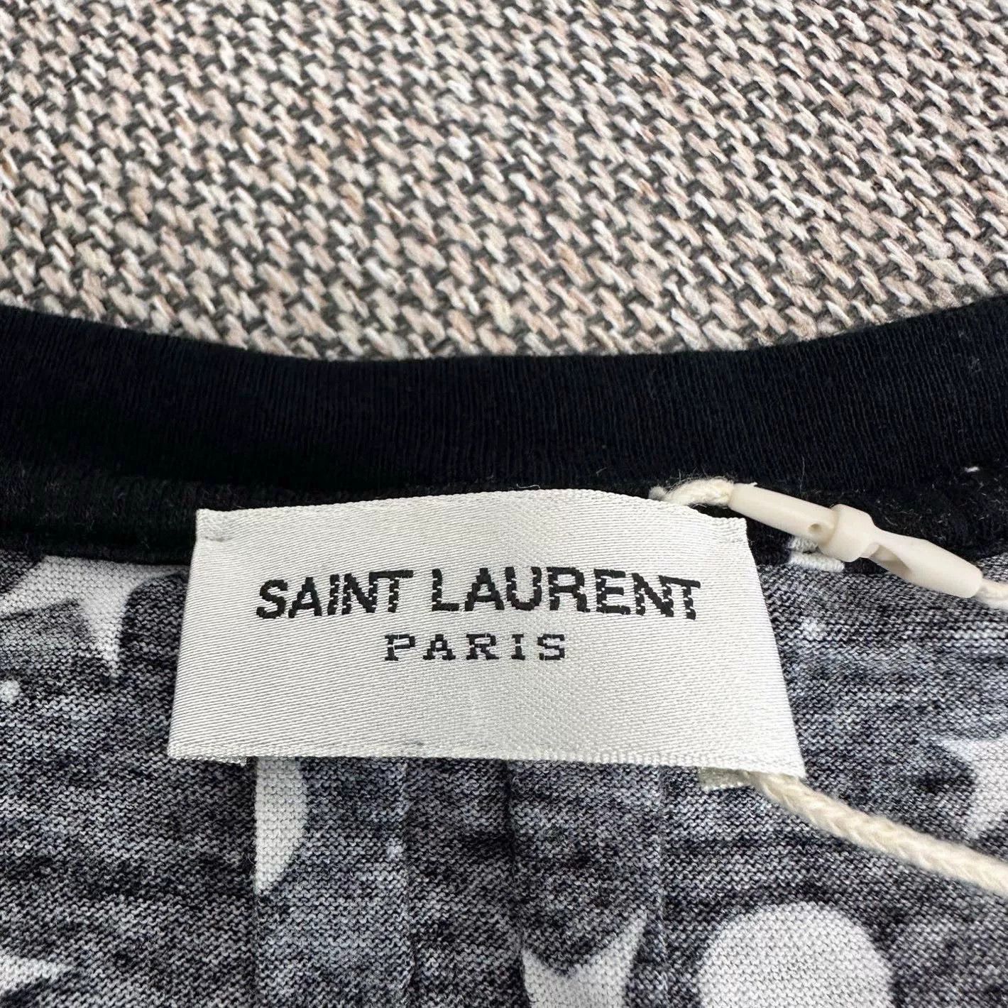 Saint Laurent Paris Saint Laurent SLP Show Graphic Print T-Shirt S Size US S / EU 44-46 / 1 - 3 Thumbnail
