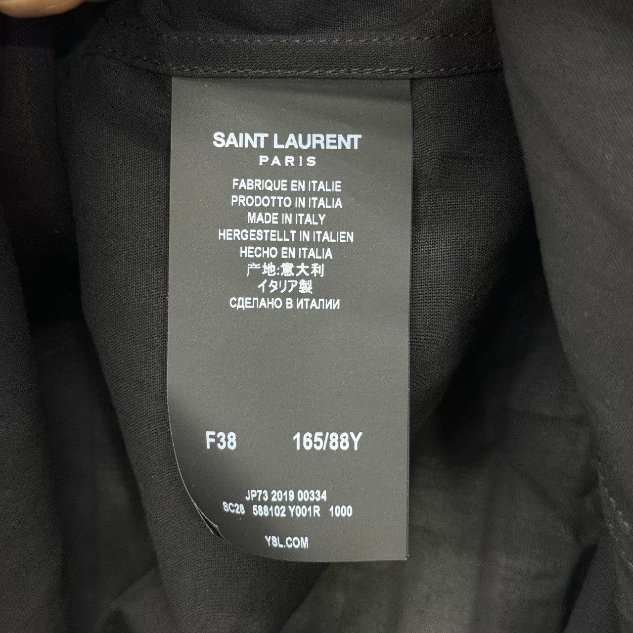 Saint Laurent Paris Saint Laurent Sequin Organza Shirt Size S / US 4 / IT 40 - 5 Thumbnail