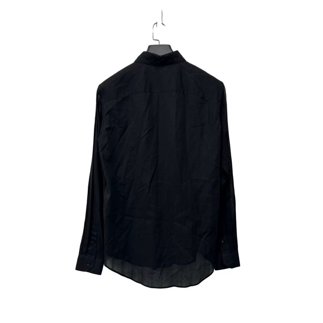 Saint Laurent Paris Saint Laurent Sequin Organza Shirt Size S / US 4 / IT 40 - 3 Thumbnail