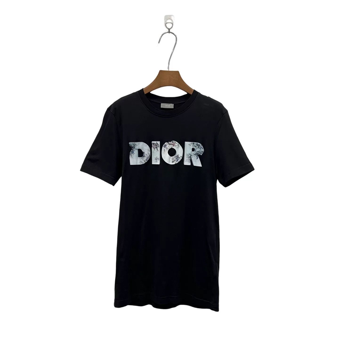 Japanese Brand Dior x Daniel Arsham Crystal Crack Tee Size US S / EU 44-46 / 1 - 2 Thumbnail