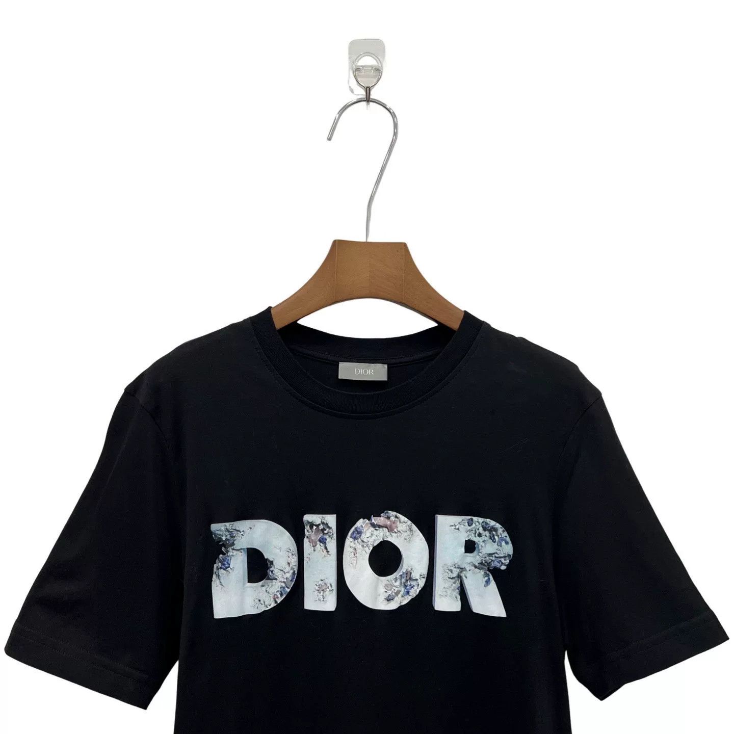 Japanese Brand Dior x Daniel Arsham Crystal Crack Tee Size US S / EU 44-46 / 1 - 4 Thumbnail
