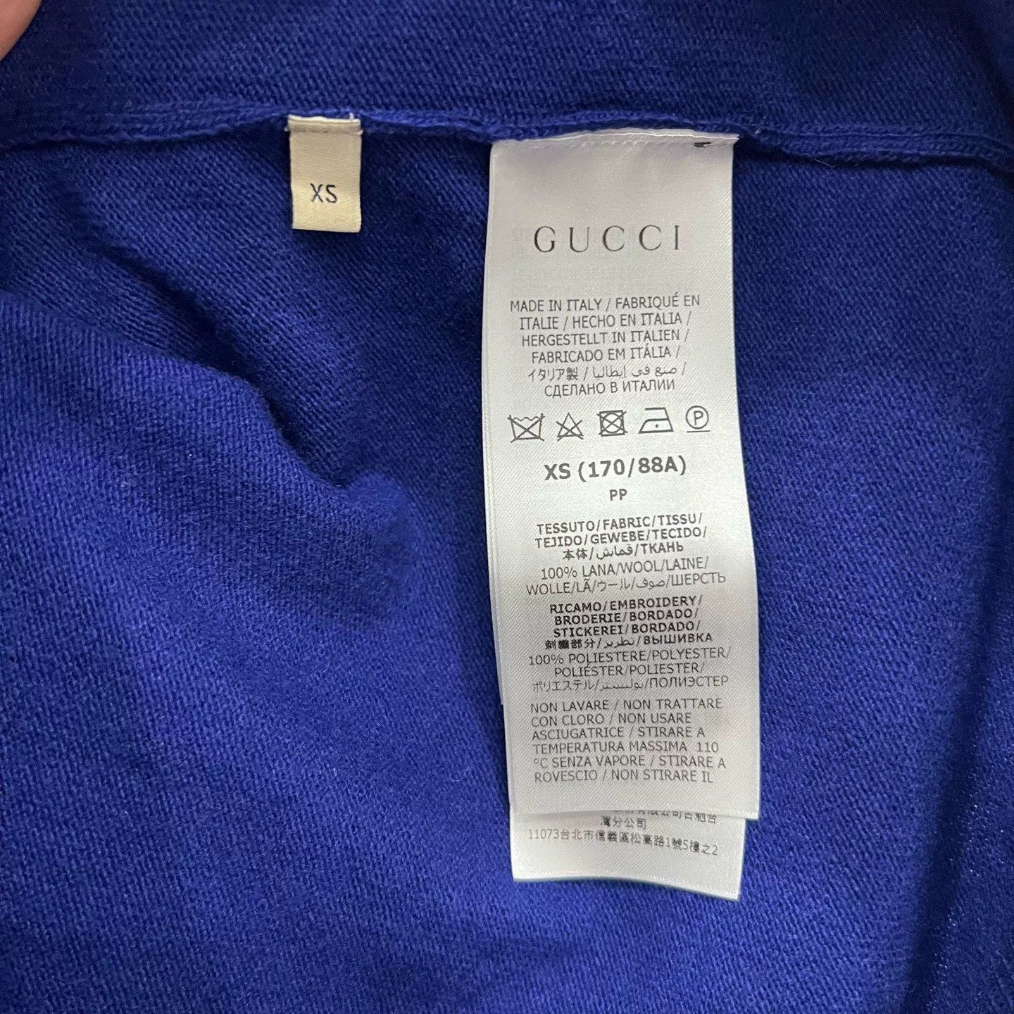 Japanese Brand Gucci x Adidas Classic Logo Knit Hoodie Size US XS / EU 42 / 0 - 6 Thumbnail
