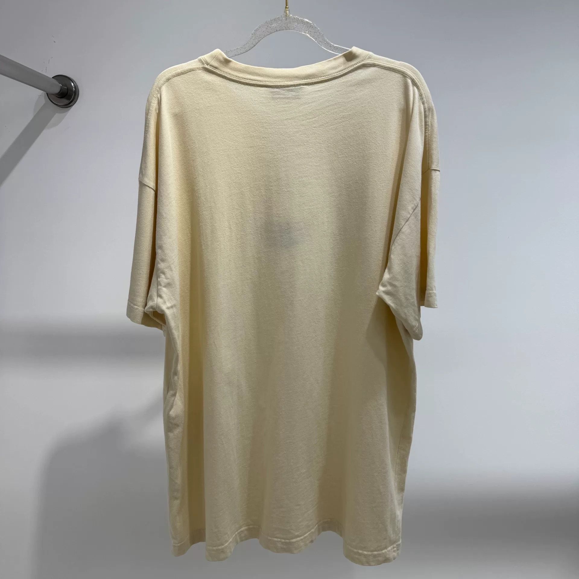 Japanese Brand Balenciaga Chest Embroidery Double B Short Sleeve Size US XL / EU 56 / 4 - 2 Thumbnail
