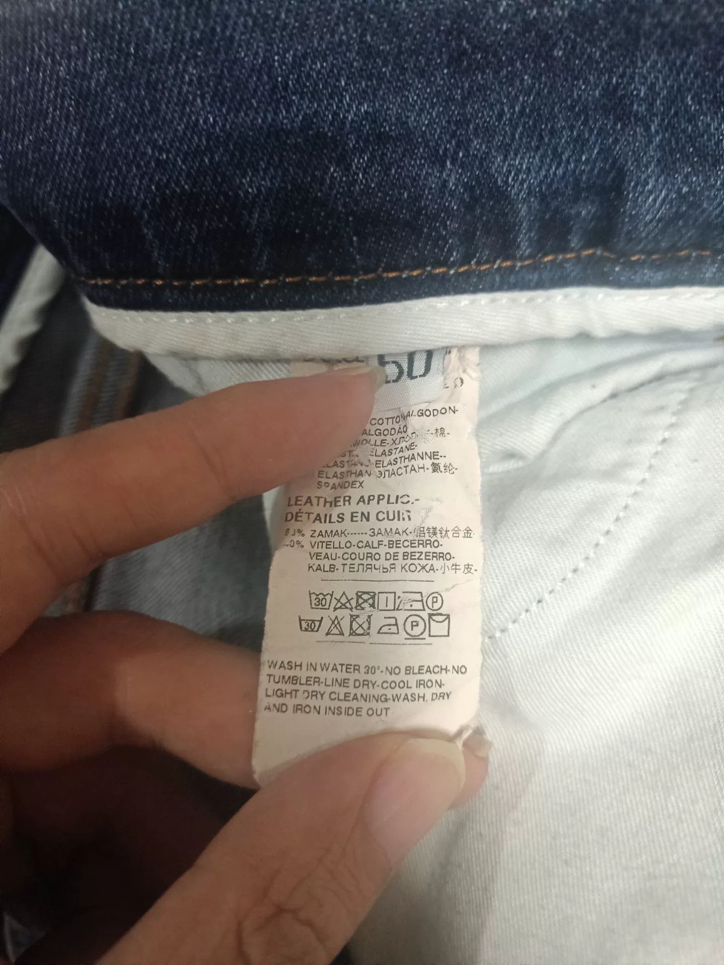 Dolce & Gabbana Dolce&Gabbana Gold Jeans Size US 34 / EU 50 - 9 Thumbnail