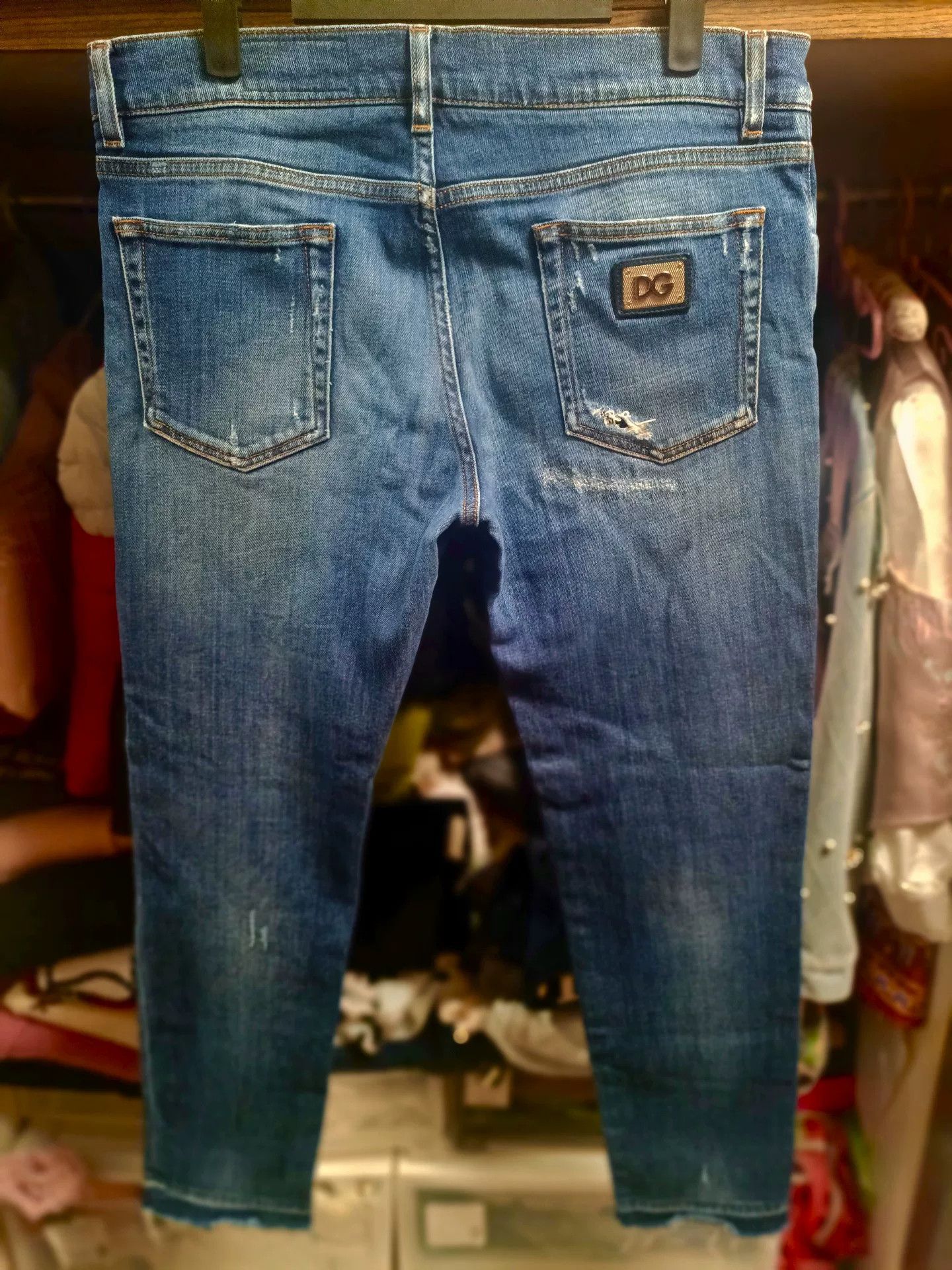 Dolce & Gabbana Dolce&Gabbana Gold Jeans Size US 34 / EU 50 - 2 Thumbnail