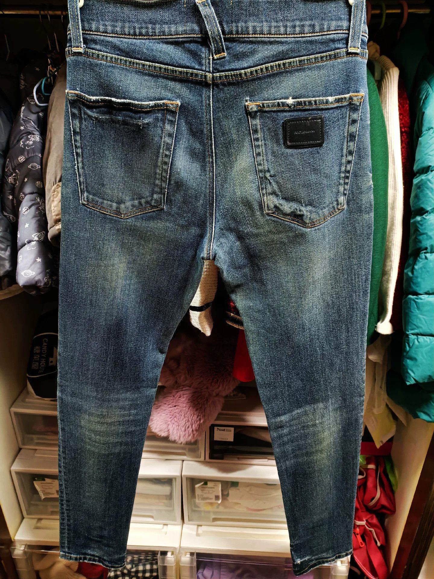 Dolce & Gabbana Dolce&Gabbana Slim Fit Jeans Size US 30 / EU 46 - 2 Thumbnail