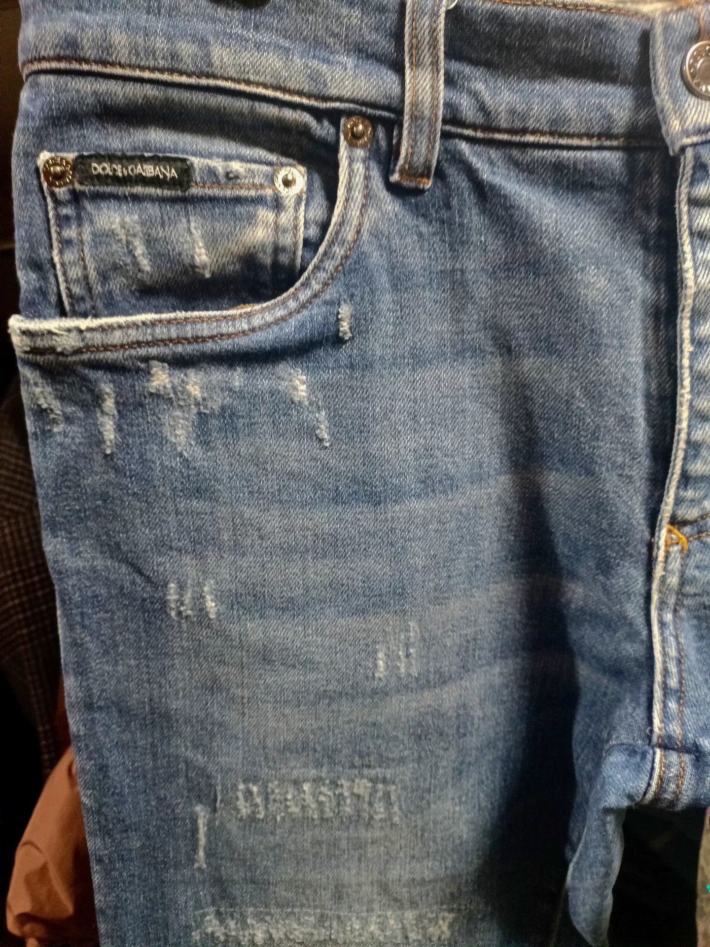 Dolce & Gabbana Dolce&Gabbana Sacred Heart Crown Jeans Size US 32 / EU 48 - 4 Thumbnail