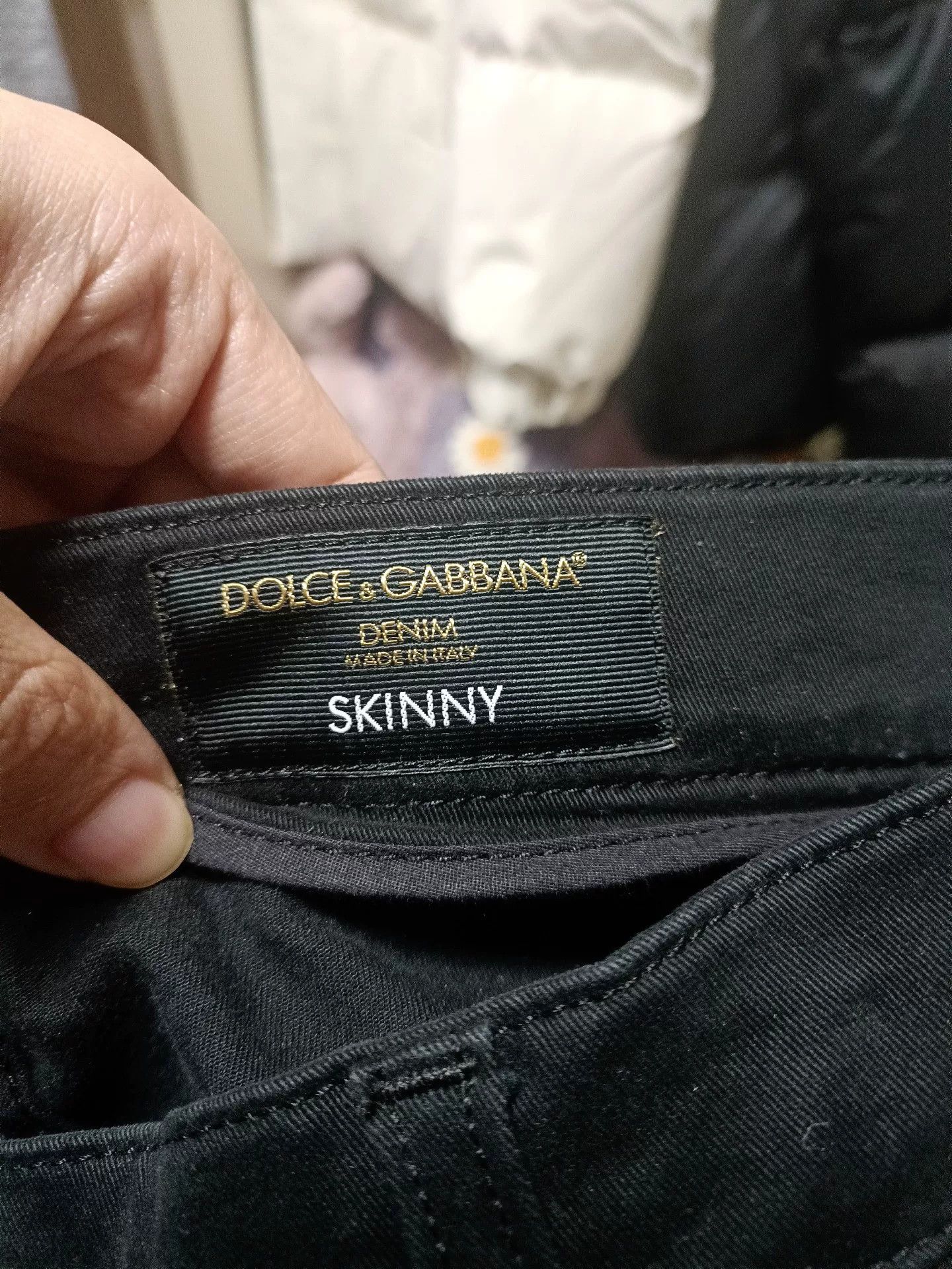 Japanese Brand Dolce&Gabbana 50 Skinny Jeans Size US 34 / EU 50 - 4 Thumbnail
