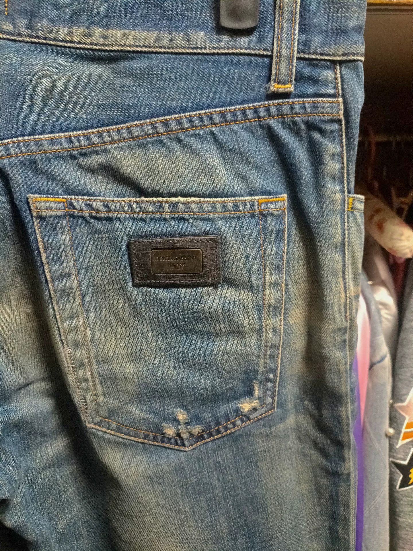 Dolce & Gabbana Dolce&Gabbana 14GOLD Straight-Leg Jeans Size US 28 / EU 44 - 7 Thumbnail